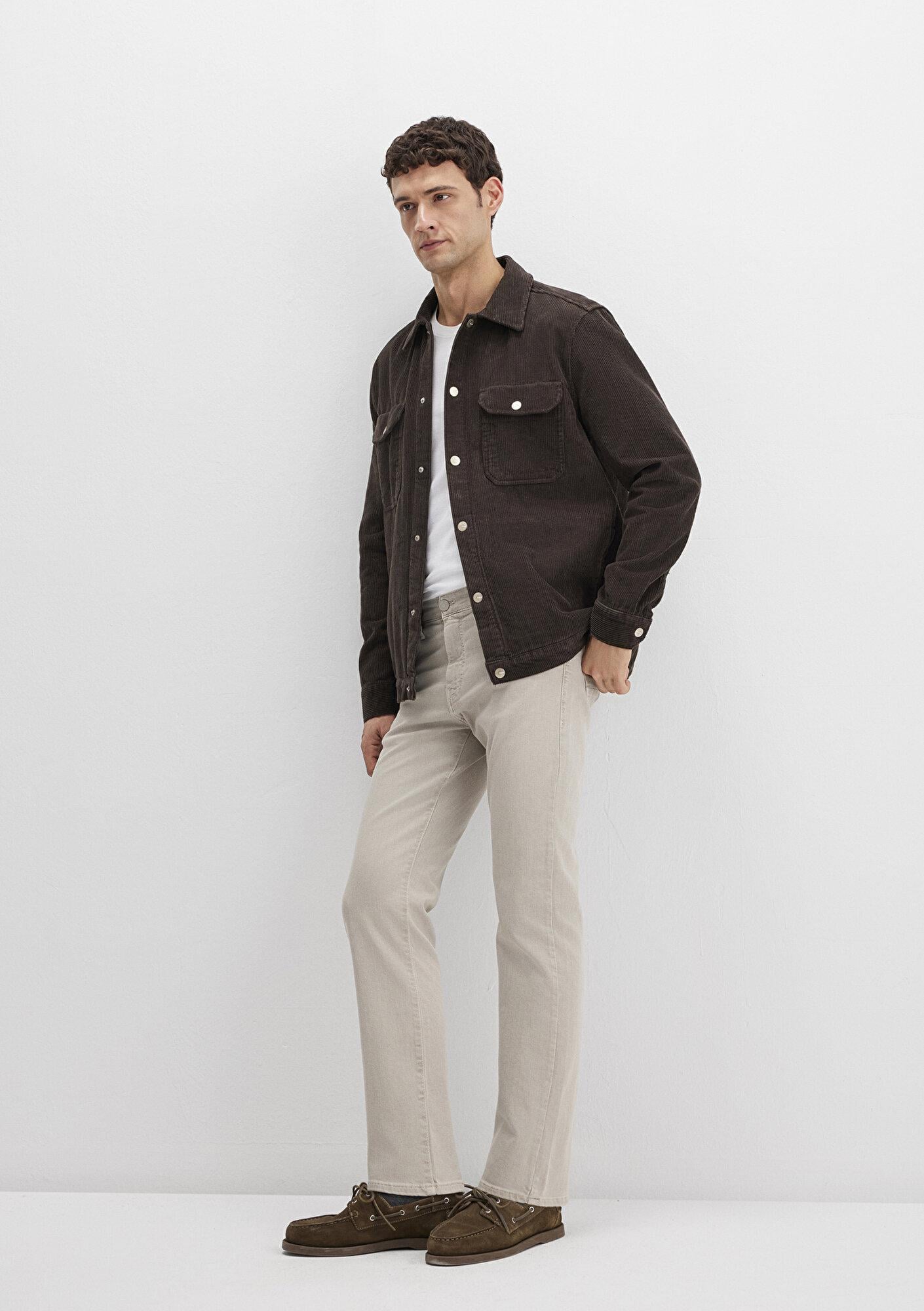 Mavi Hunter Soluk Toz Beji Comfort Gabardin Pantolon 0020283628