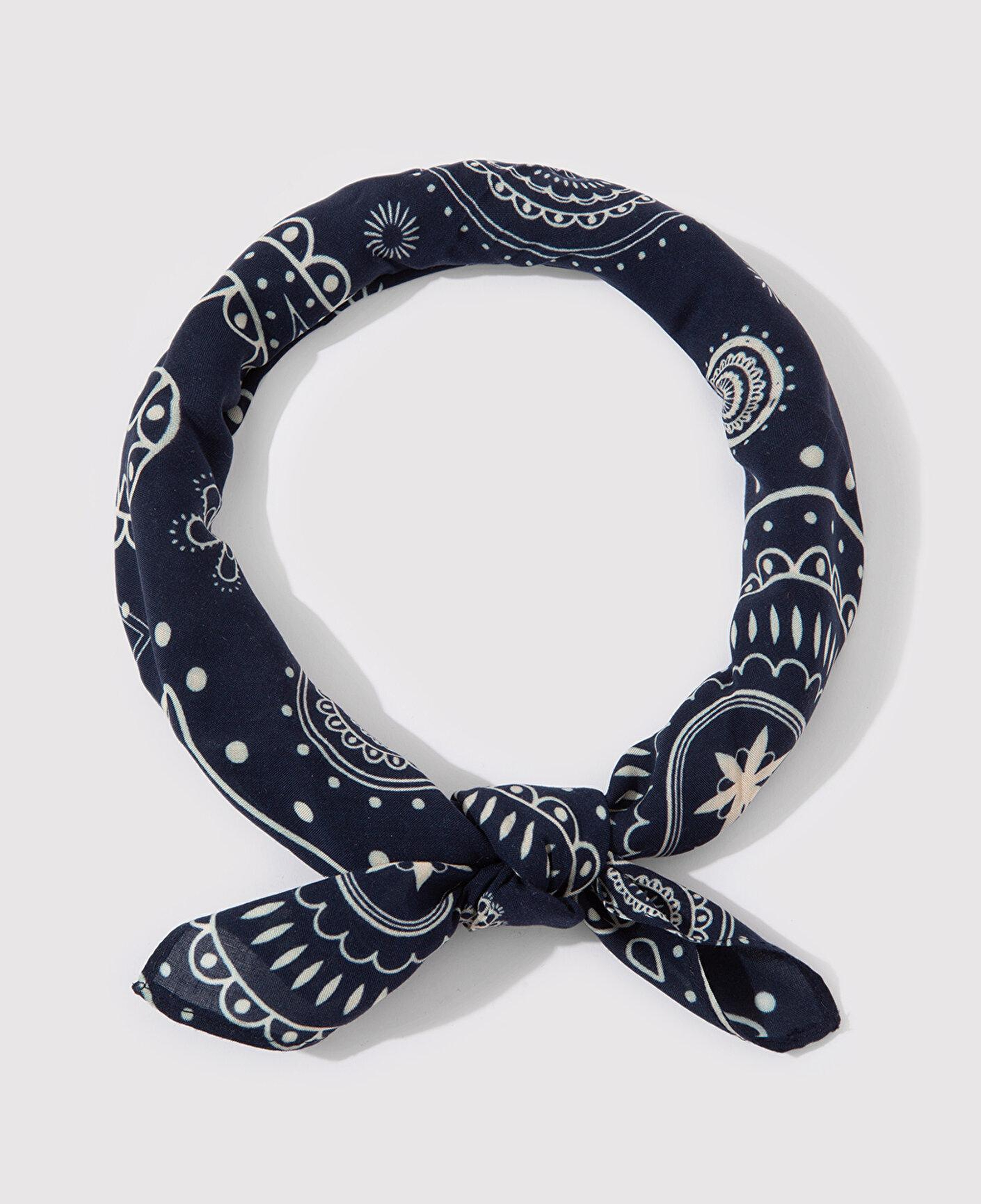 Mavi Baskılı Lacivert Bandana 1912969-70491