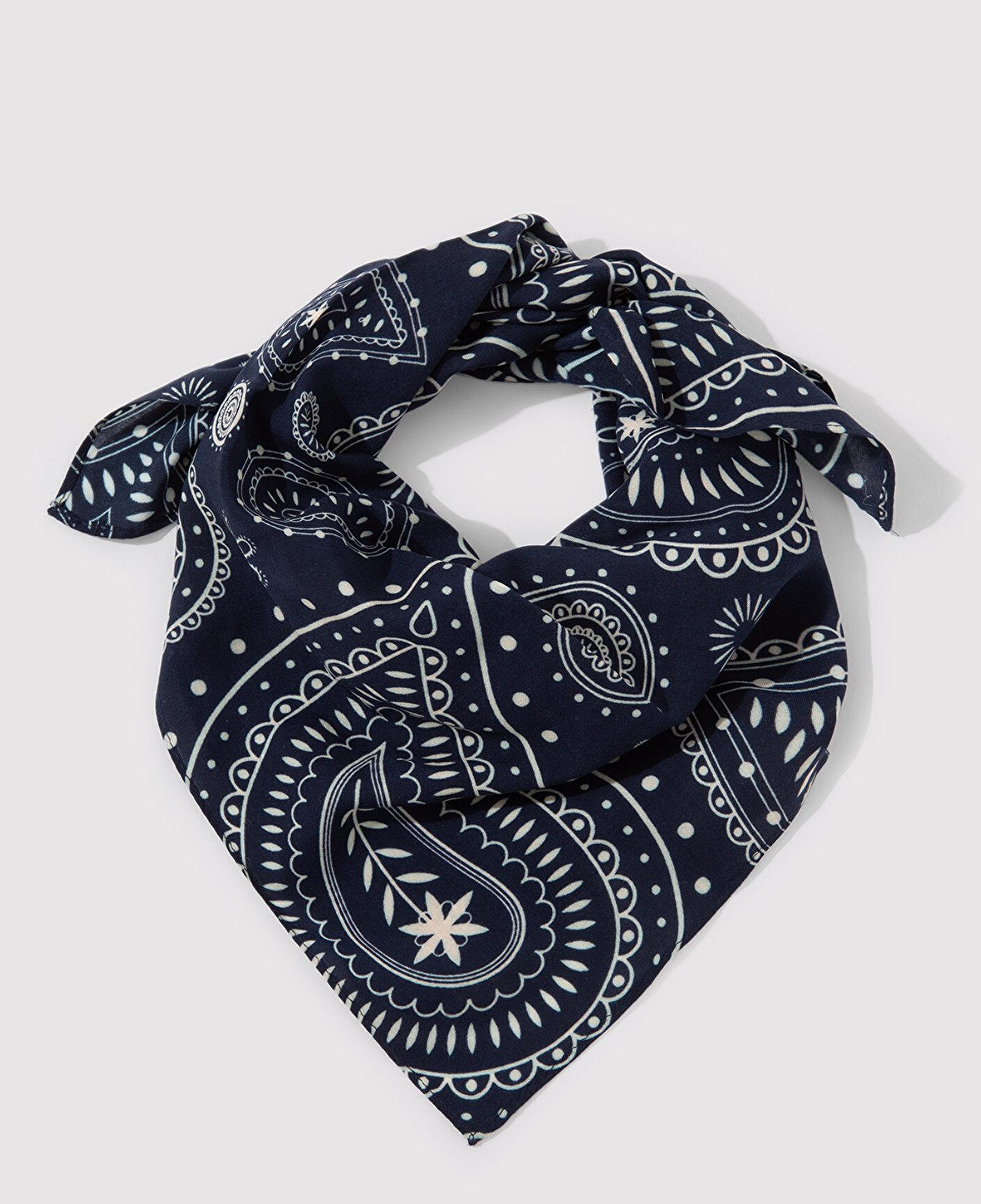 Mavi Baskılı Lacivert Bandana 1912969-70491