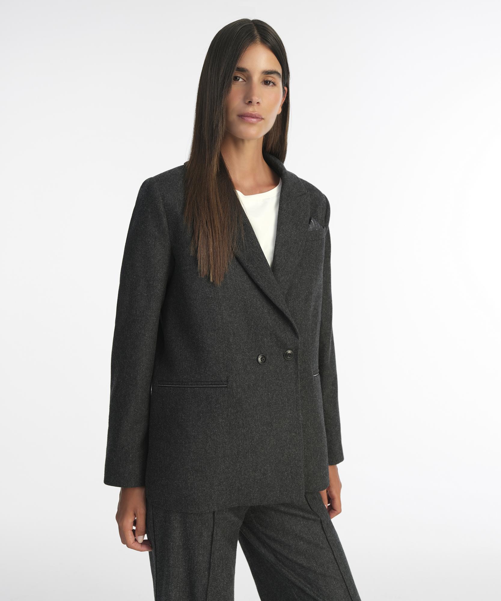 YARGICI Regular Ceket Yaka Uzun Kol Ceket