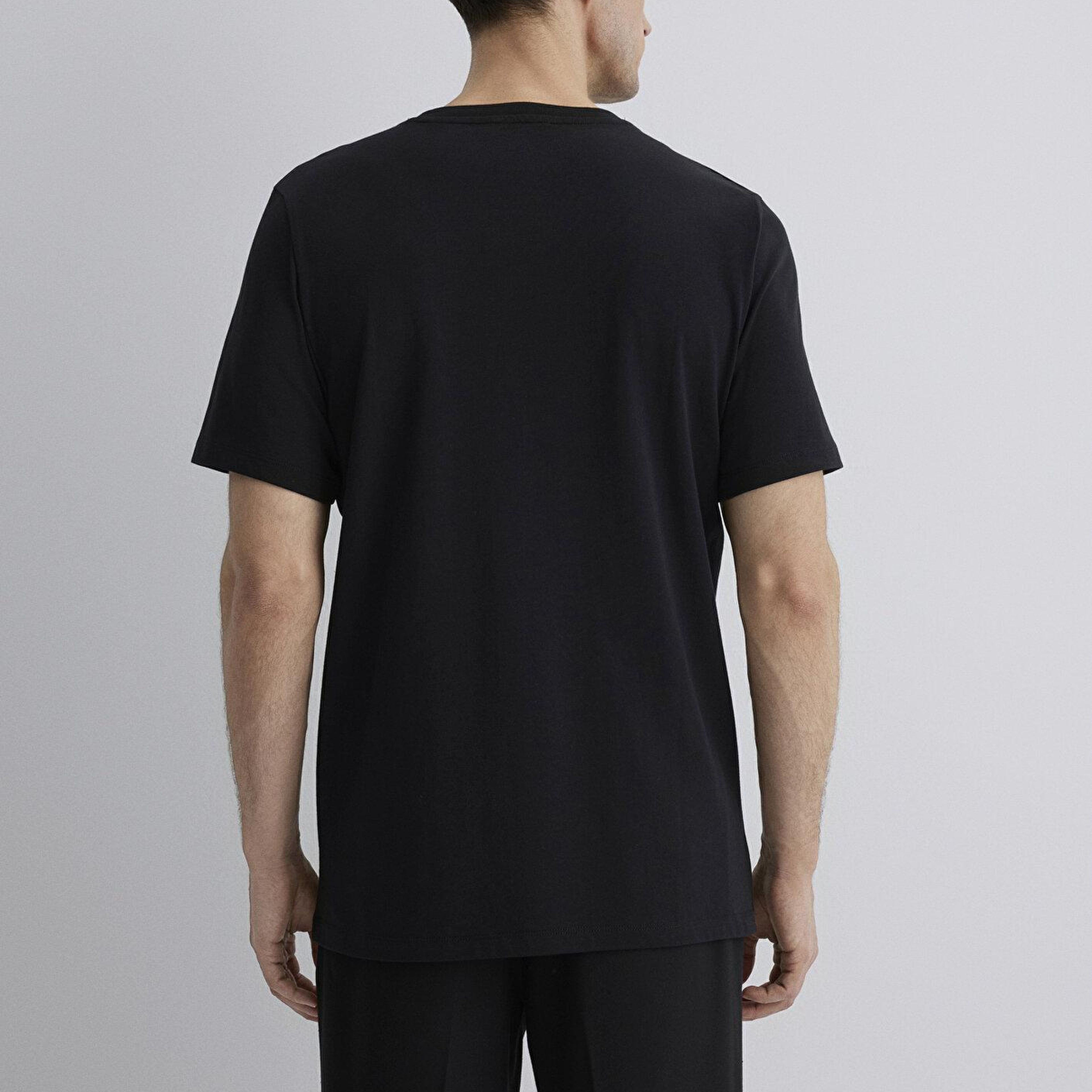 Mavi Mavi Black Baskılı Siyah Tişört Regular Fit / Normal Kesim 0612647-900