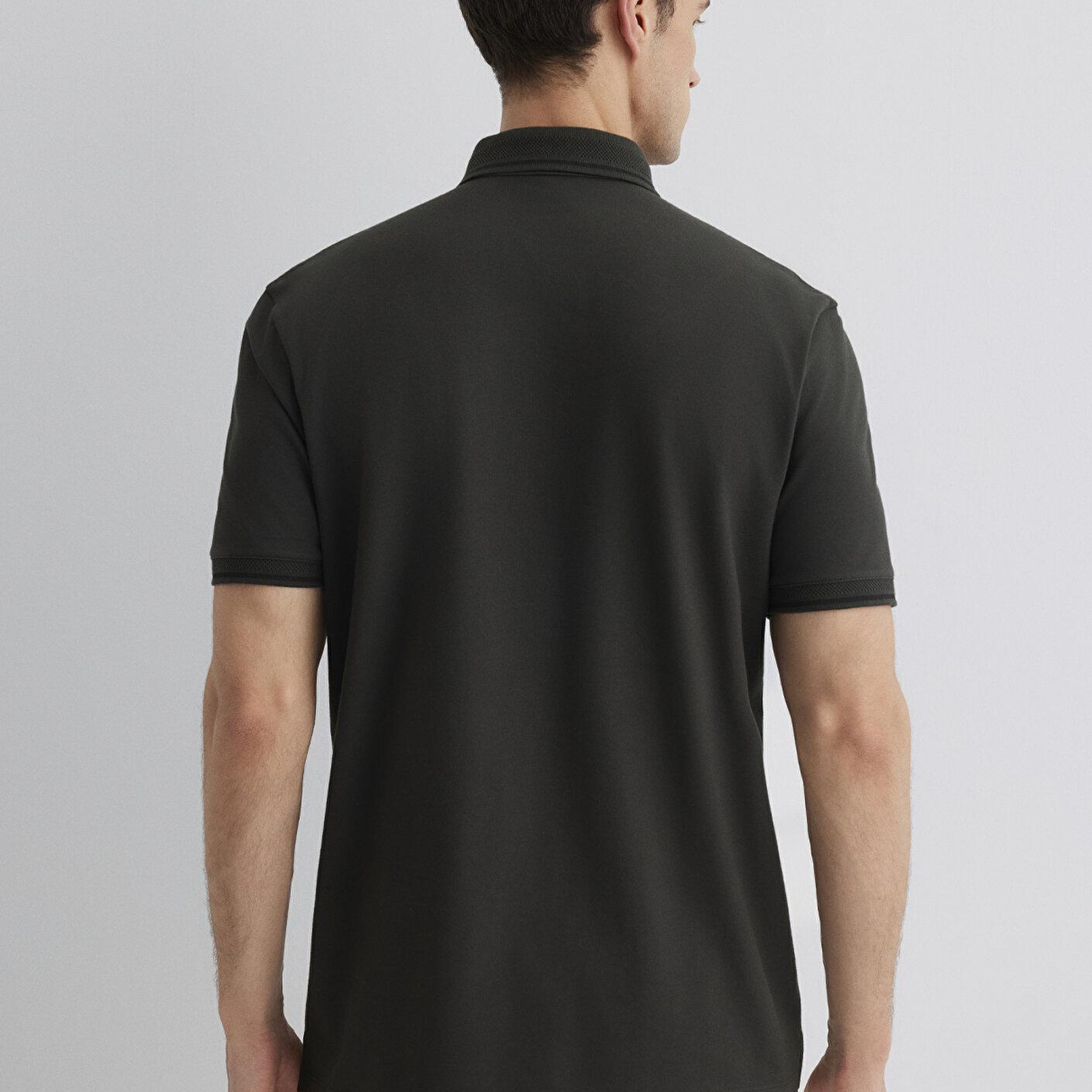 Mavi Yeşil Polo Tişört Regular Fit / Normal Kesim 0612648-71587