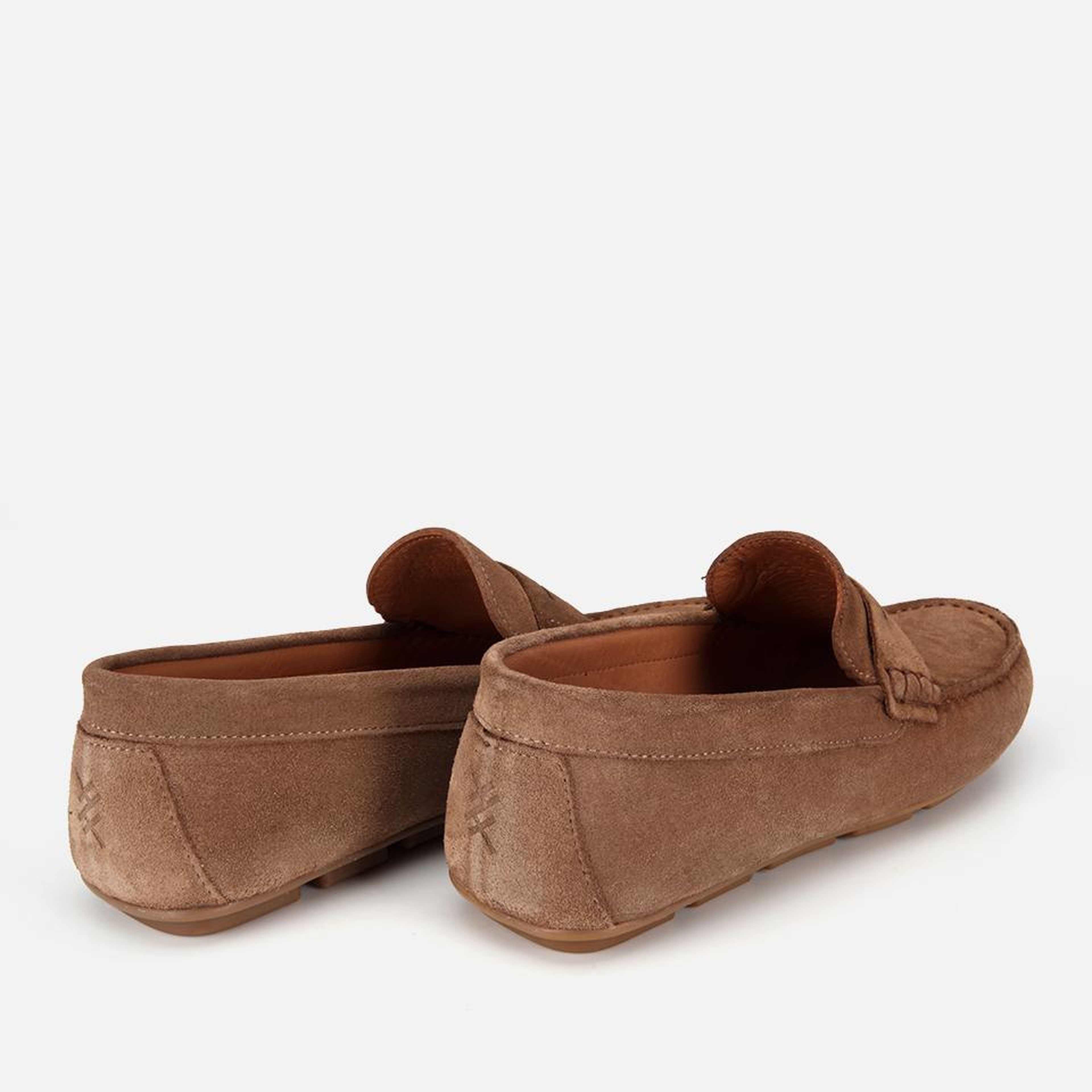 Erkek Süet Deri Açık Kahverengi Comfort Günlük Loafer