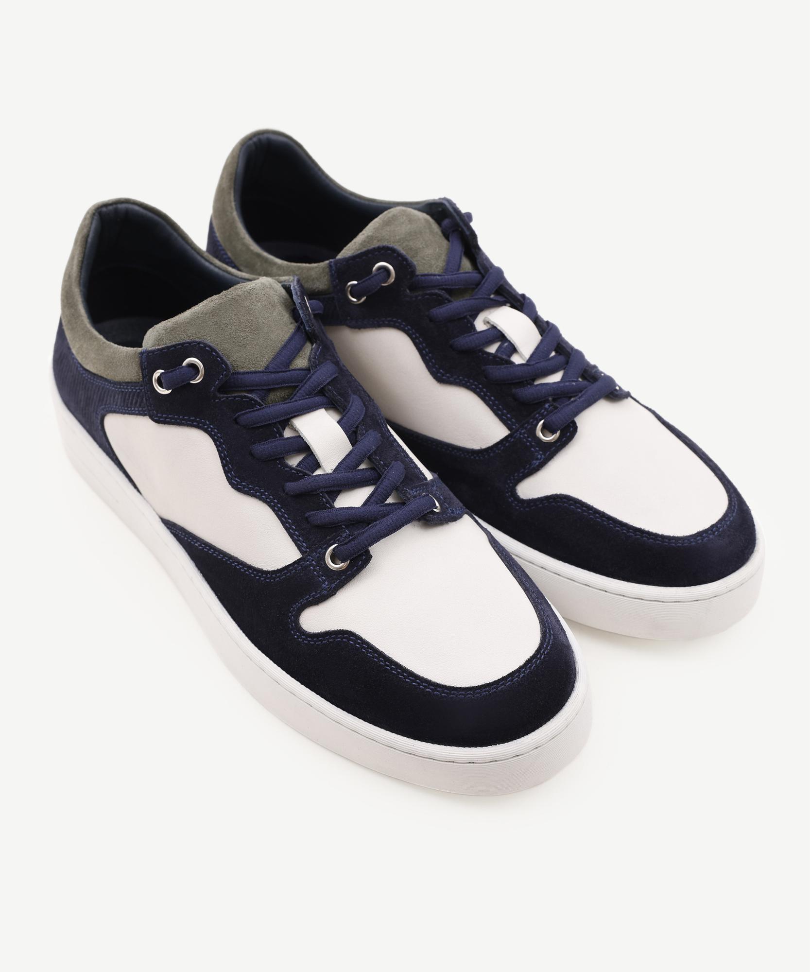 YARGICI Hafif Tabanlı Deri Sneakers