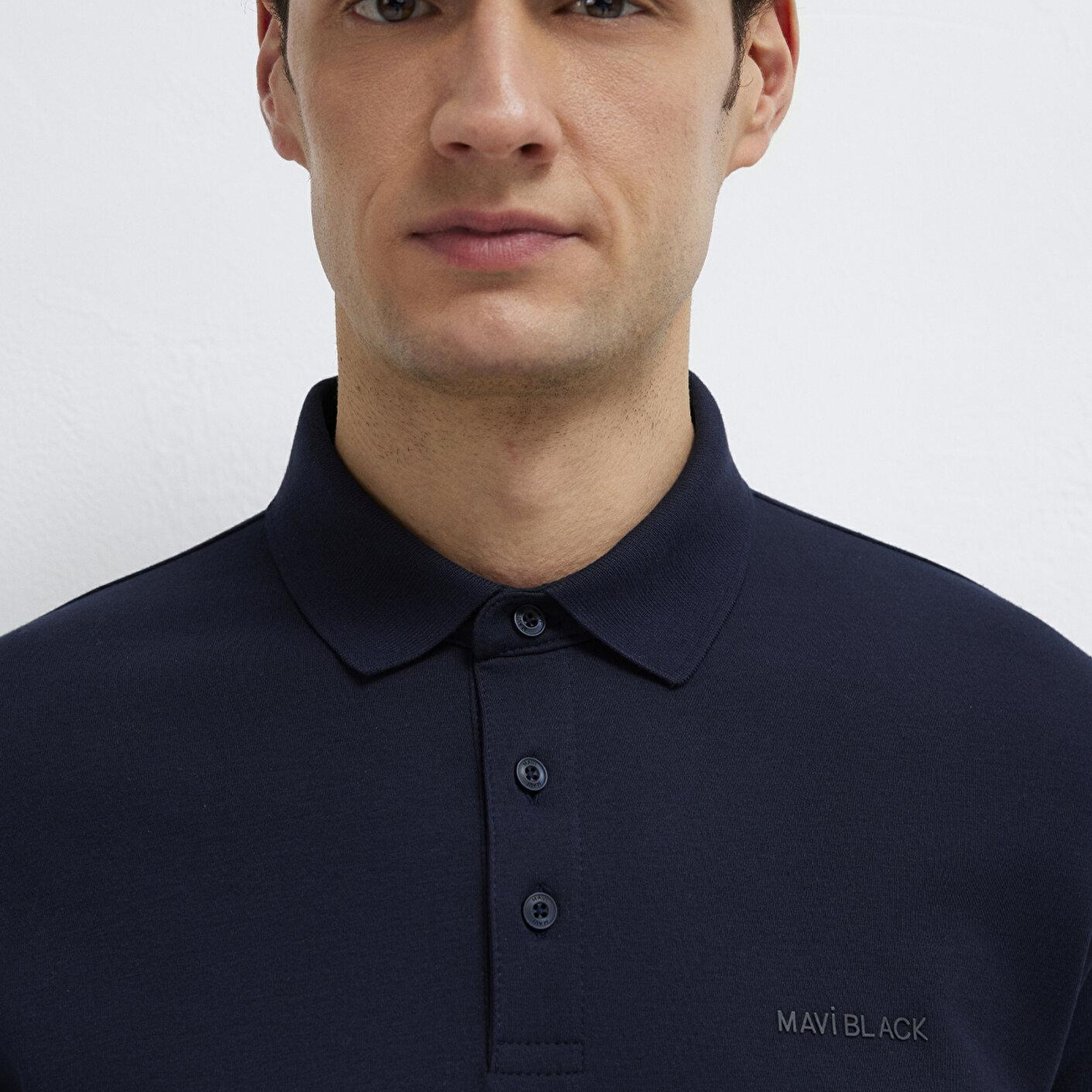 Mavi Mavi Black Lacivert Polo Tişört Regular Fit / Normal Kesim 0612520-86623