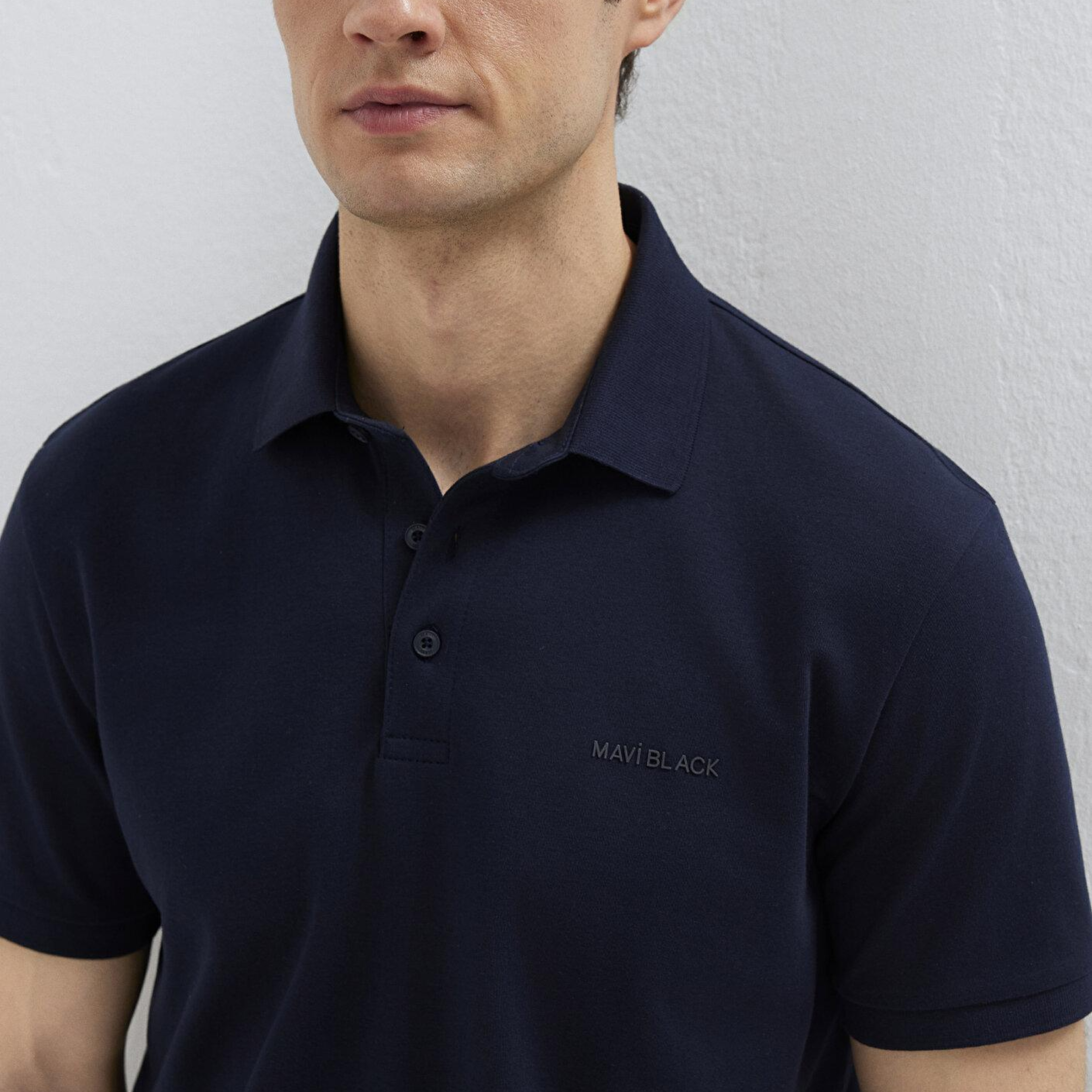 Mavi Mavi Black Lacivert Polo Tişört Regular Fit / Normal Kesim 0612520-86623