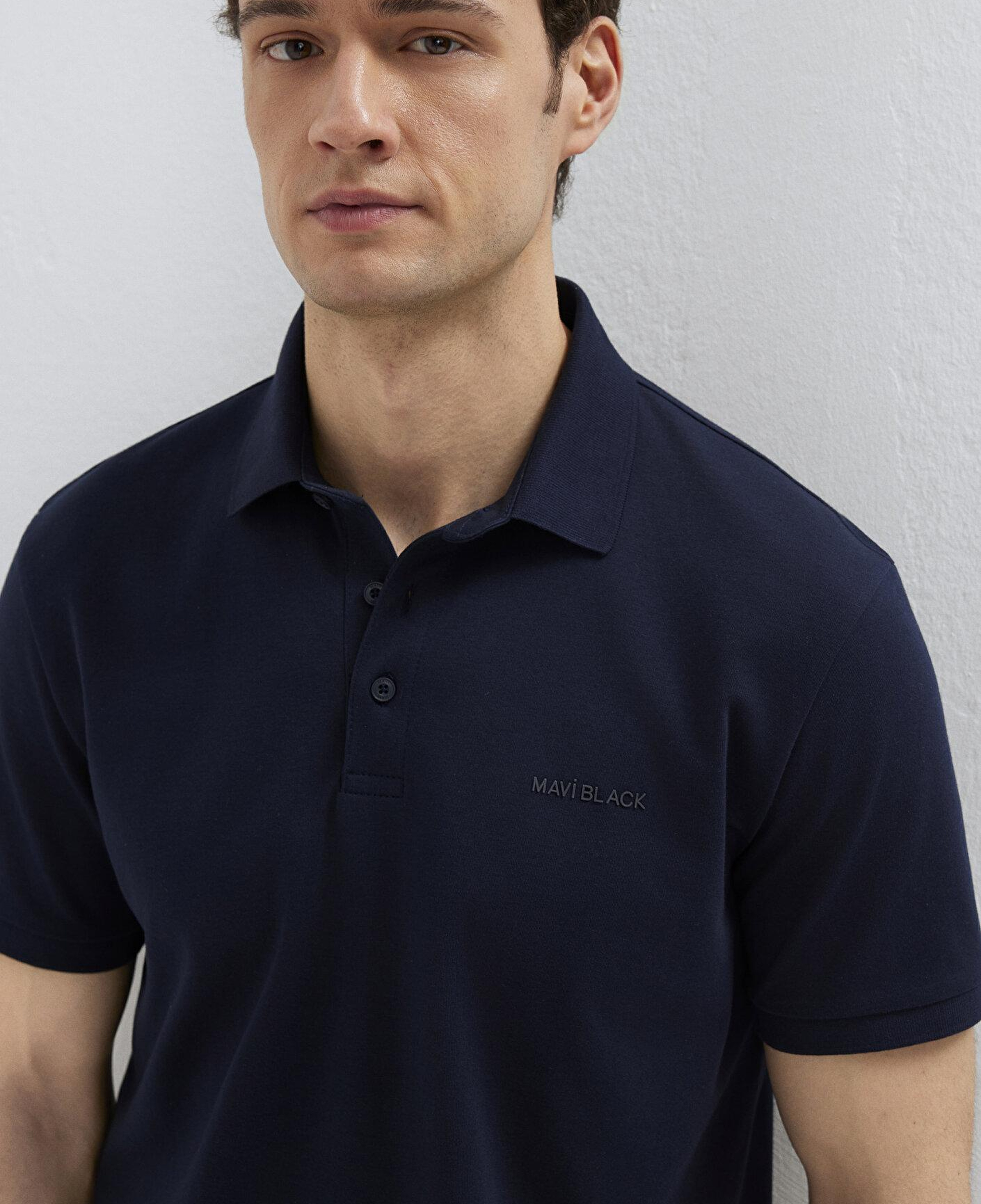 Mavi Mavi Black Lacivert Polo Tişört Regular Fit / Normal Kesim 0612520-86623