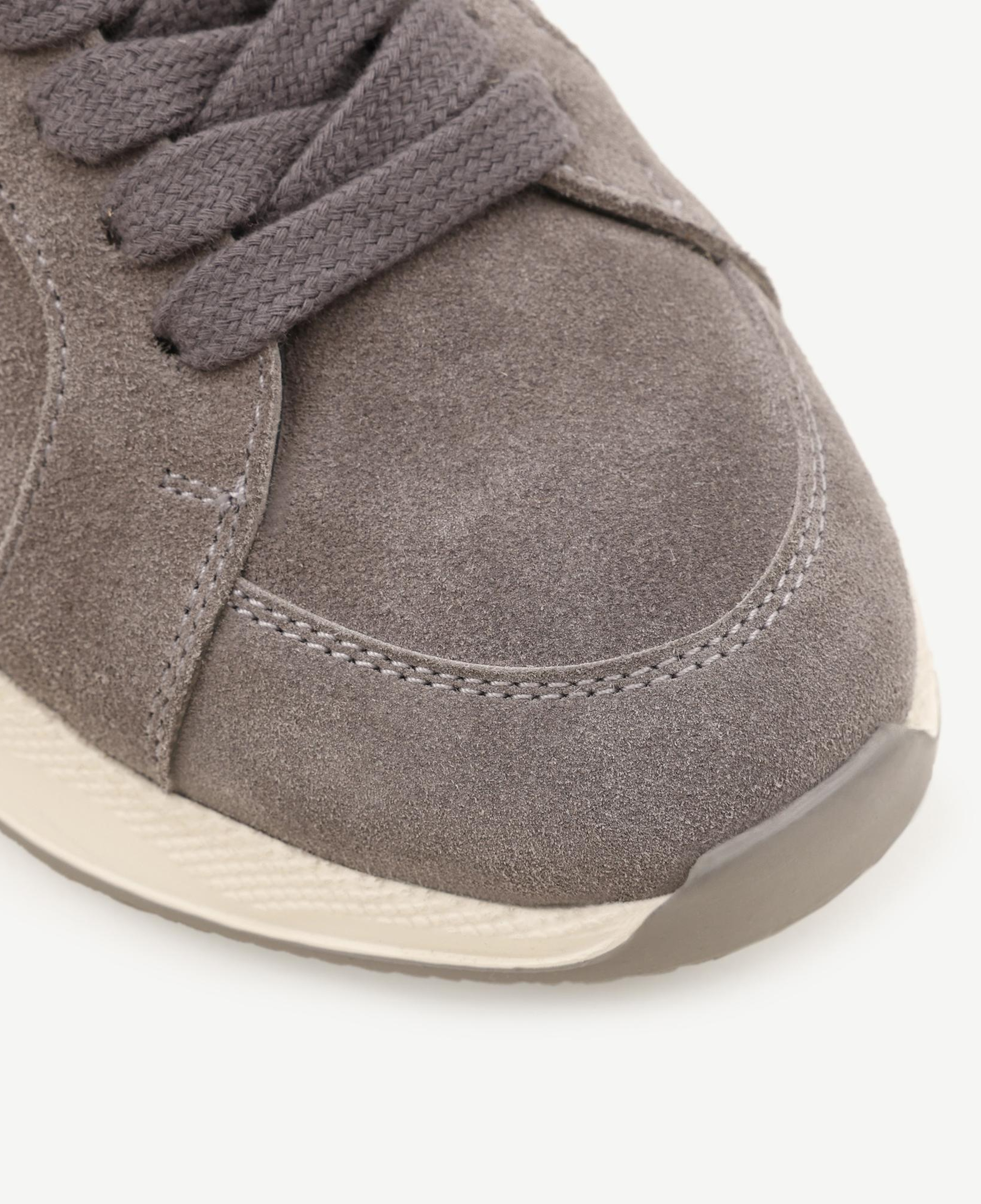 YARGICI Tay Tüyü Detaylı Deri Sneaker