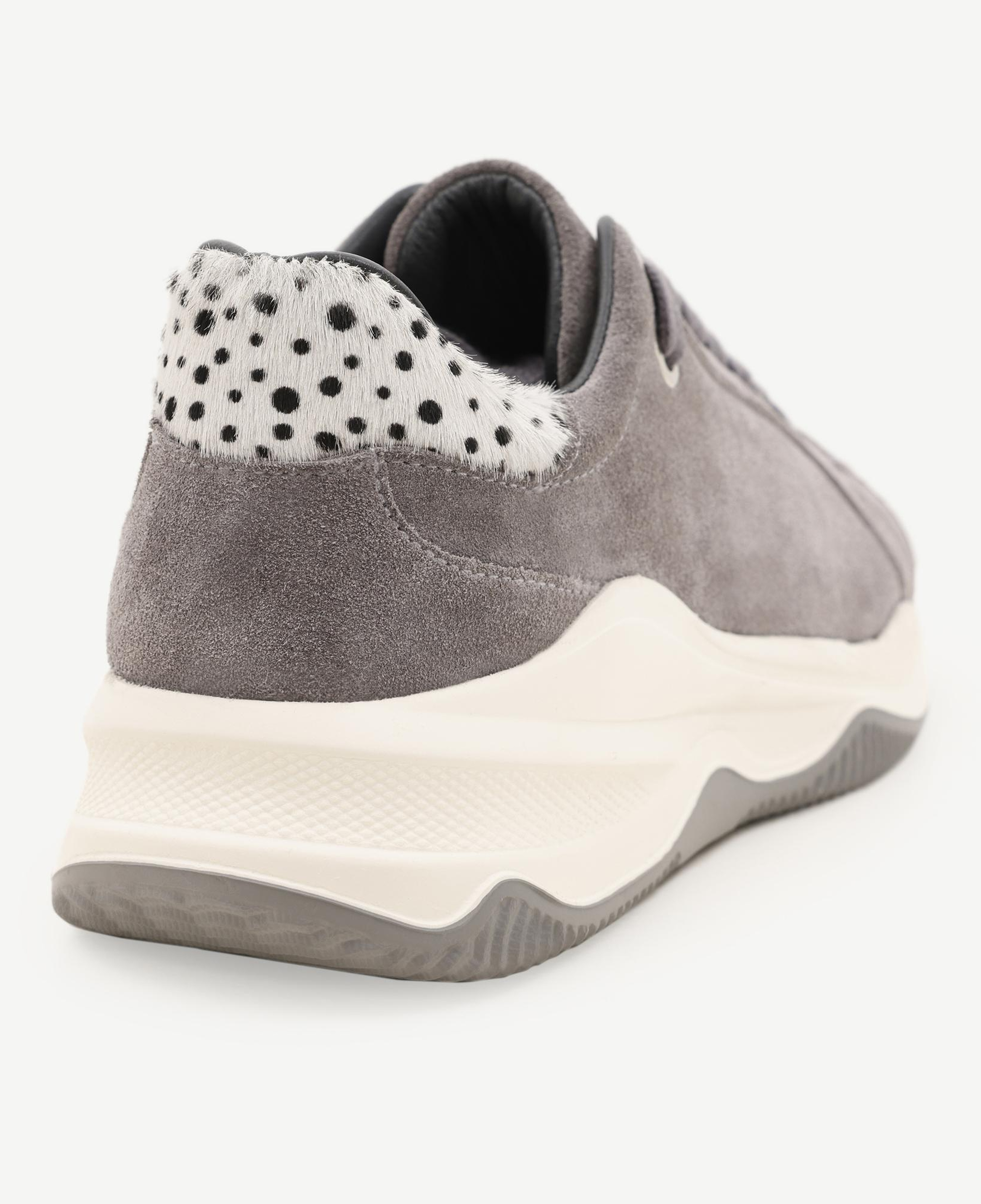 YARGICI Tay Tüyü Detaylı Deri Sneaker