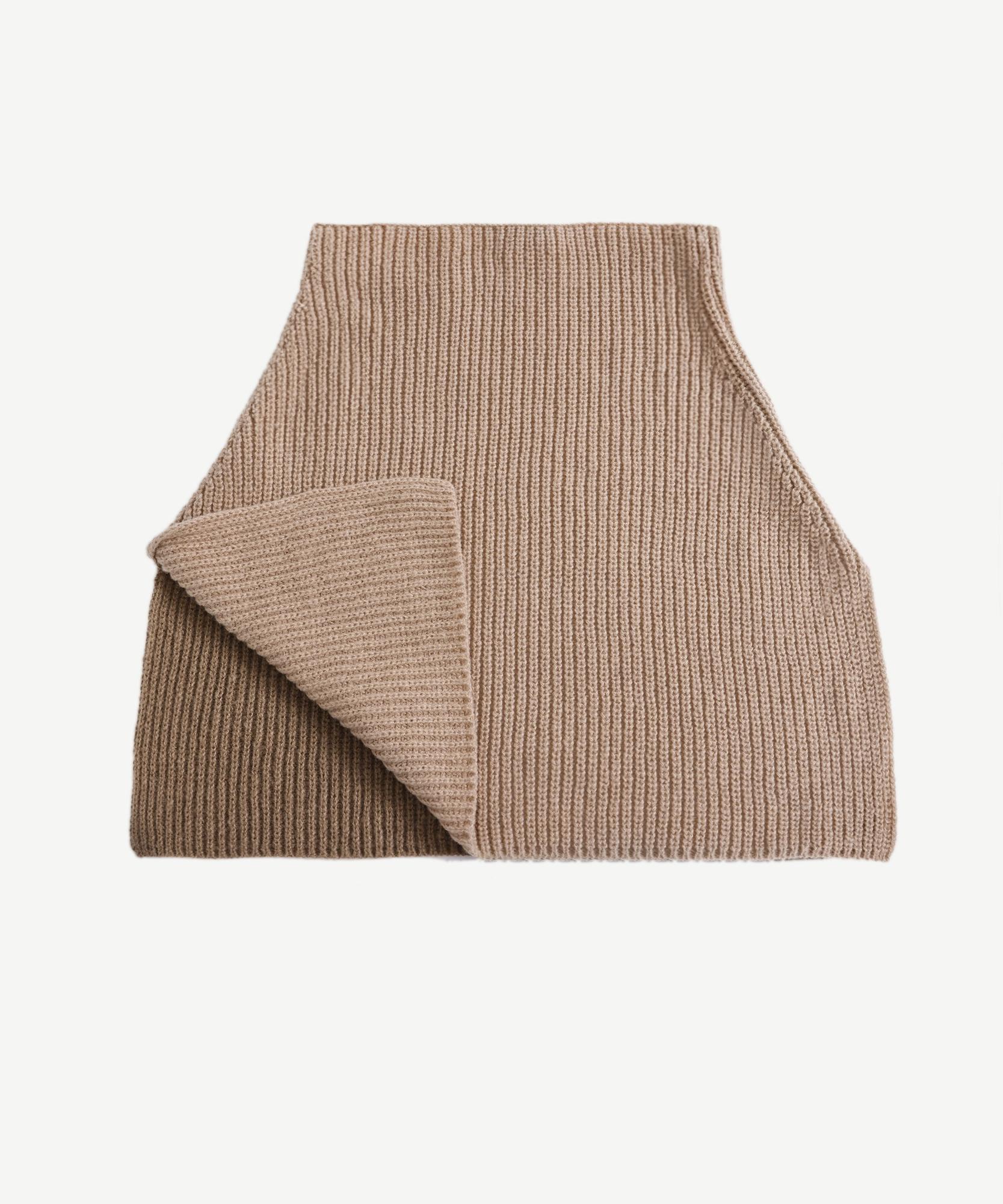 YARGICI İki Renkli Triko Boyunluk