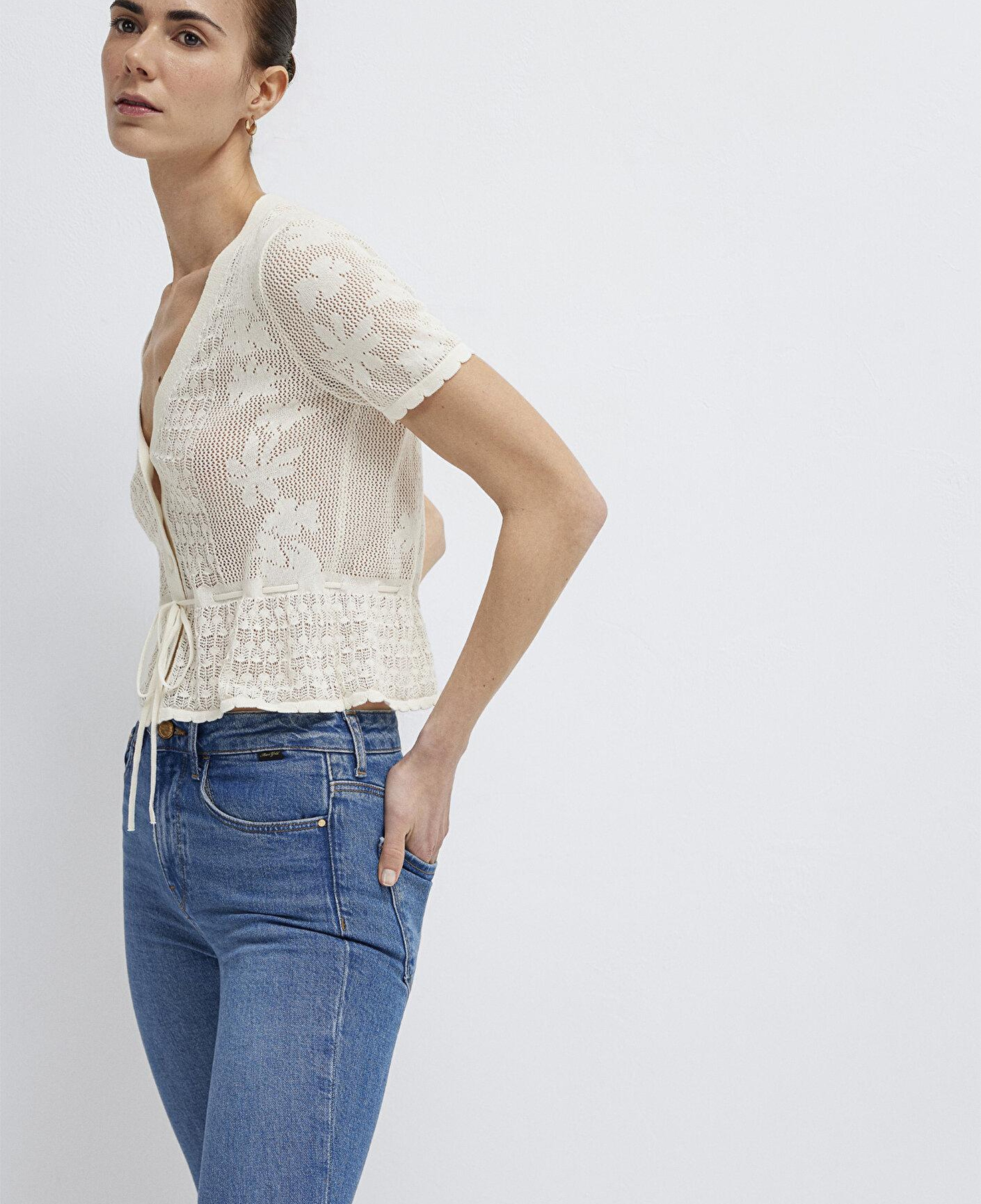 Mavi Ekru Hırka Slim Fit / Dar Kesim 1710888-70057