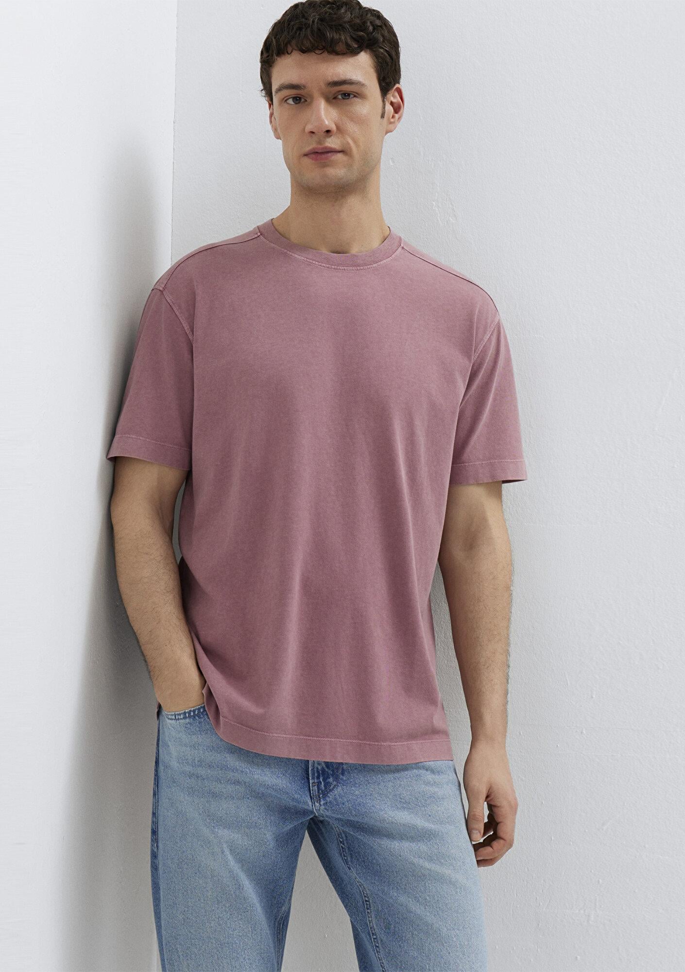 Mavi Pembe Basic Tişört Loose Fit / Bol Rahat Kesim 0613312-70948