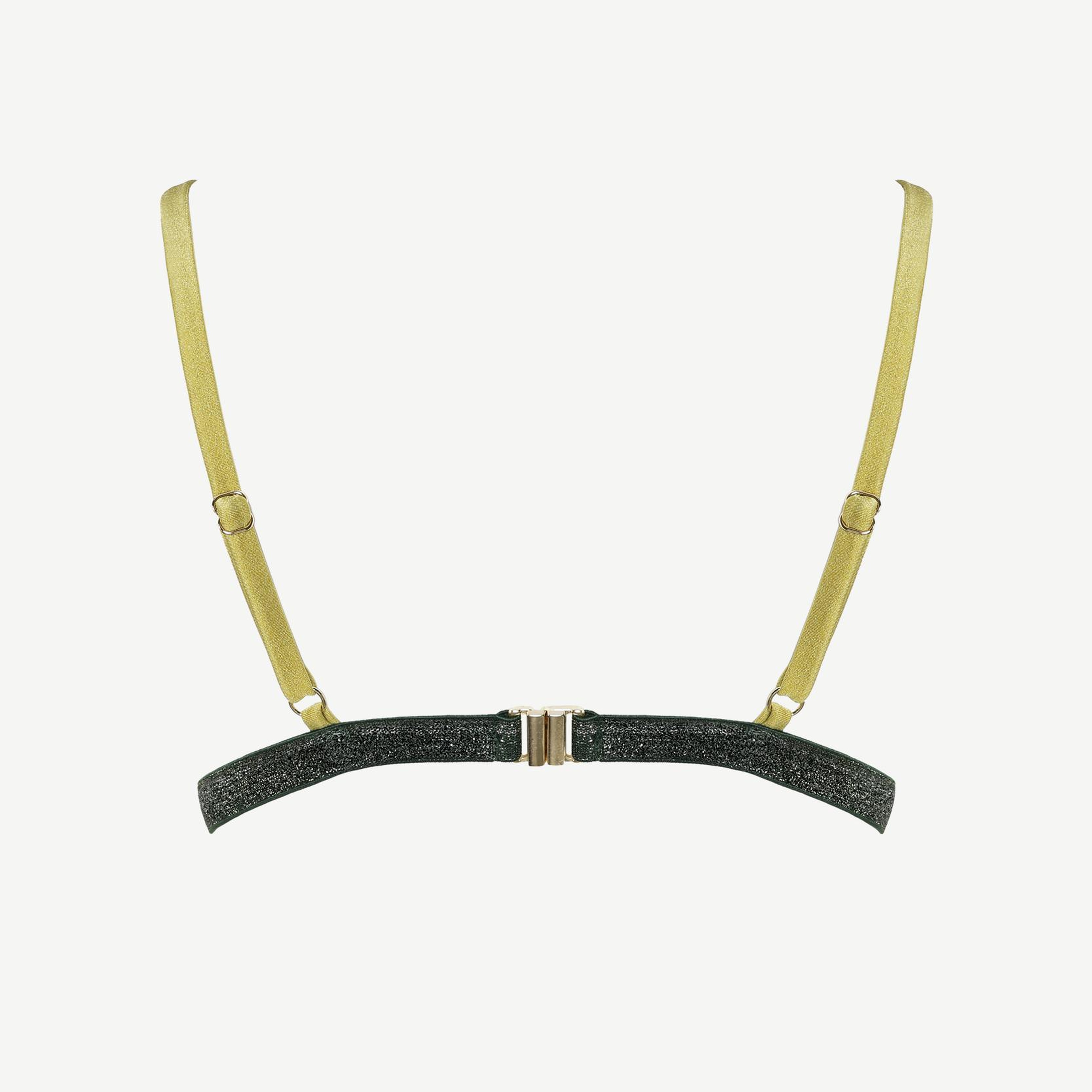 YARGICI Şerit Detaylı Bikini Üst