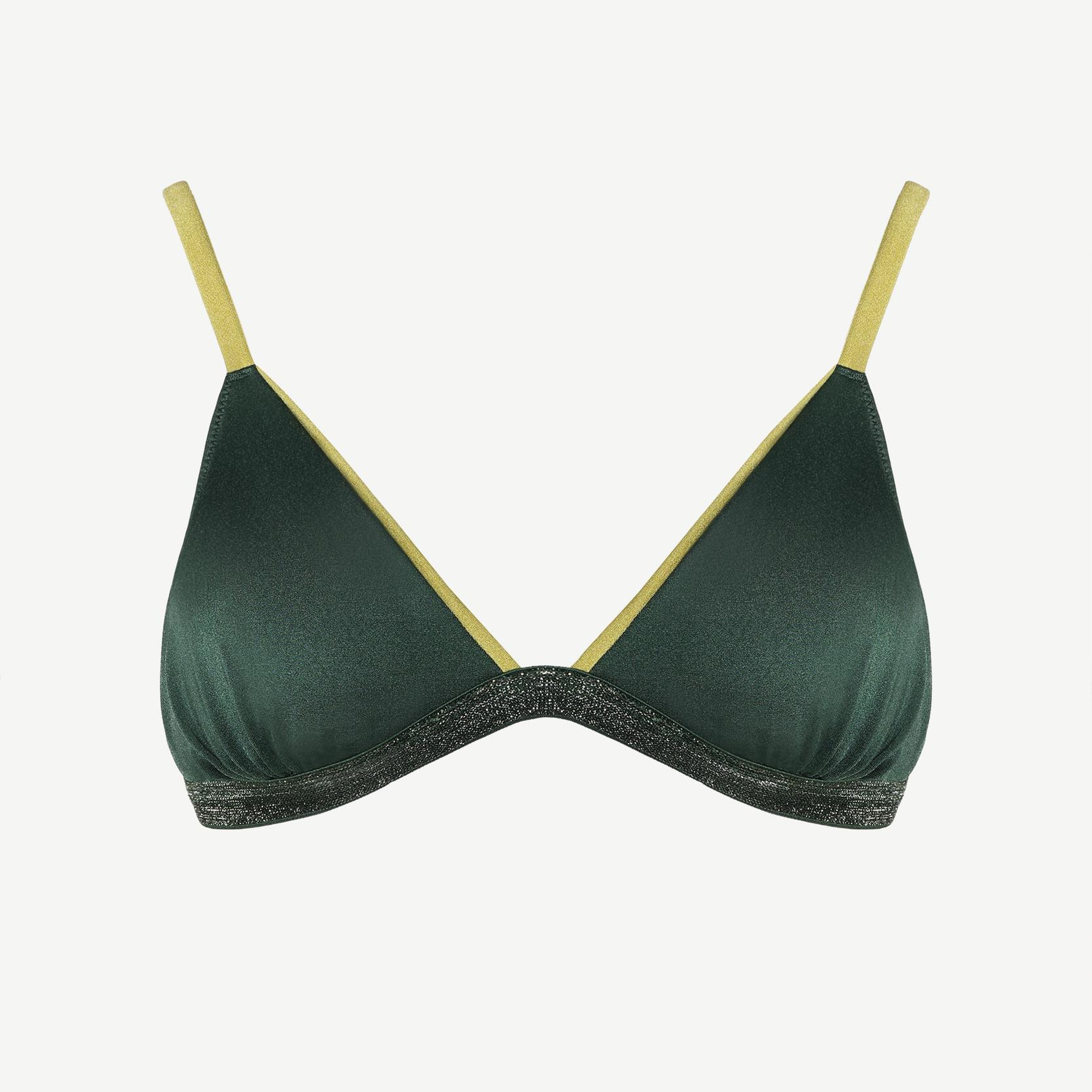 YARGICI Şerit Detaylı Bikini Üst