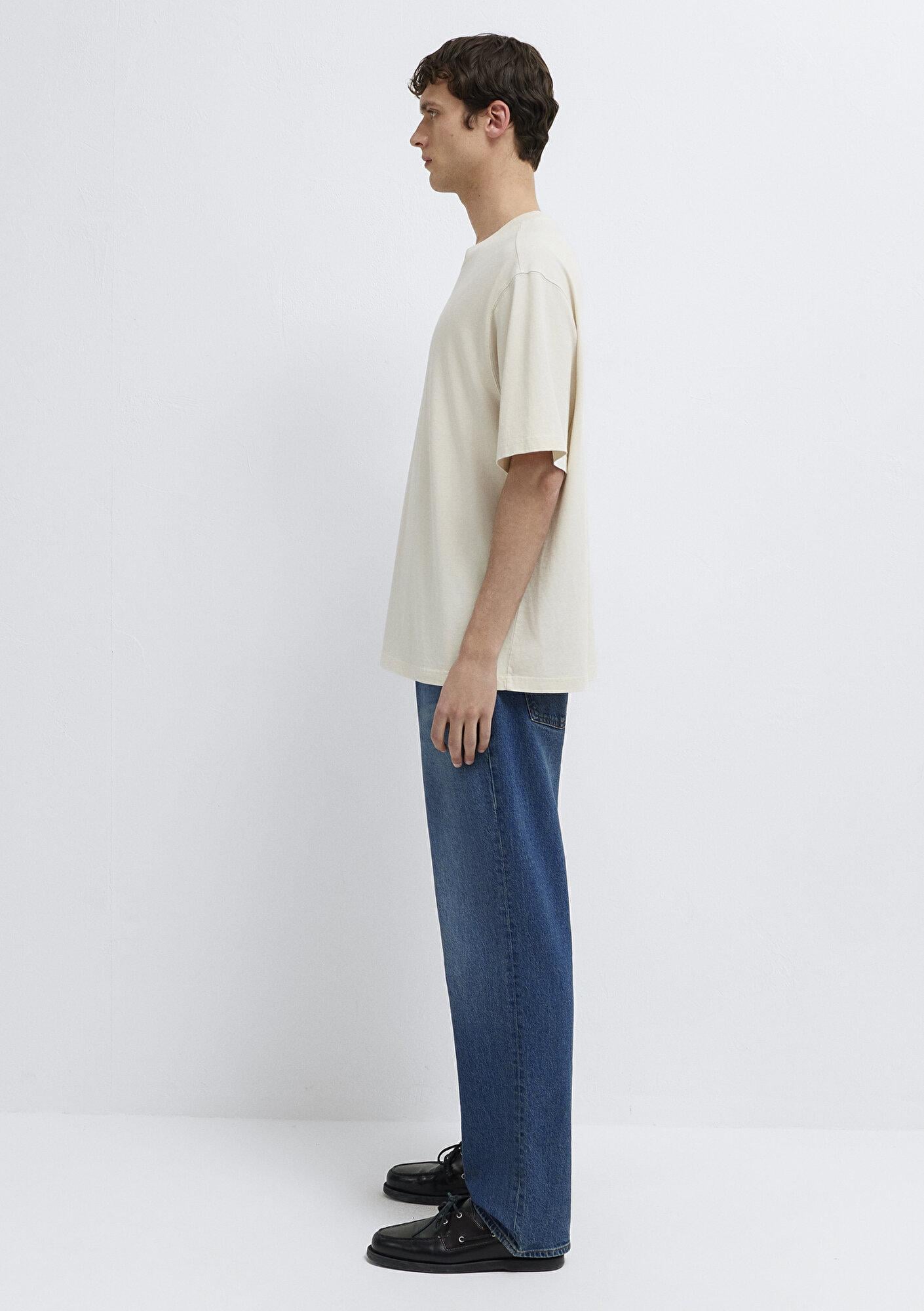 Mavi Gri Basic Tişört Relaxed Fit / Rahat Kesim 0613332-70140