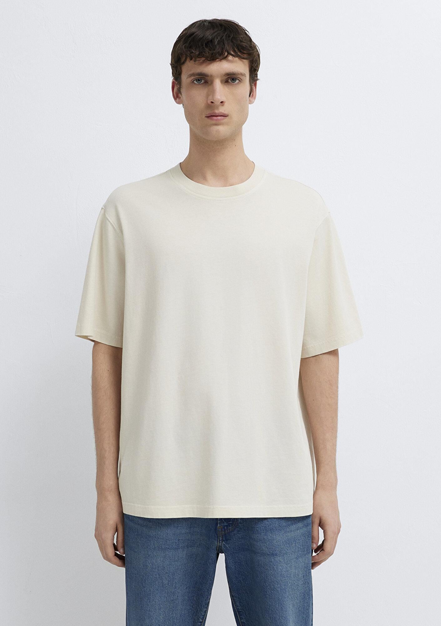 Mavi Gri Basic Tişört Relaxed Fit / Rahat Kesim 0613332-70140