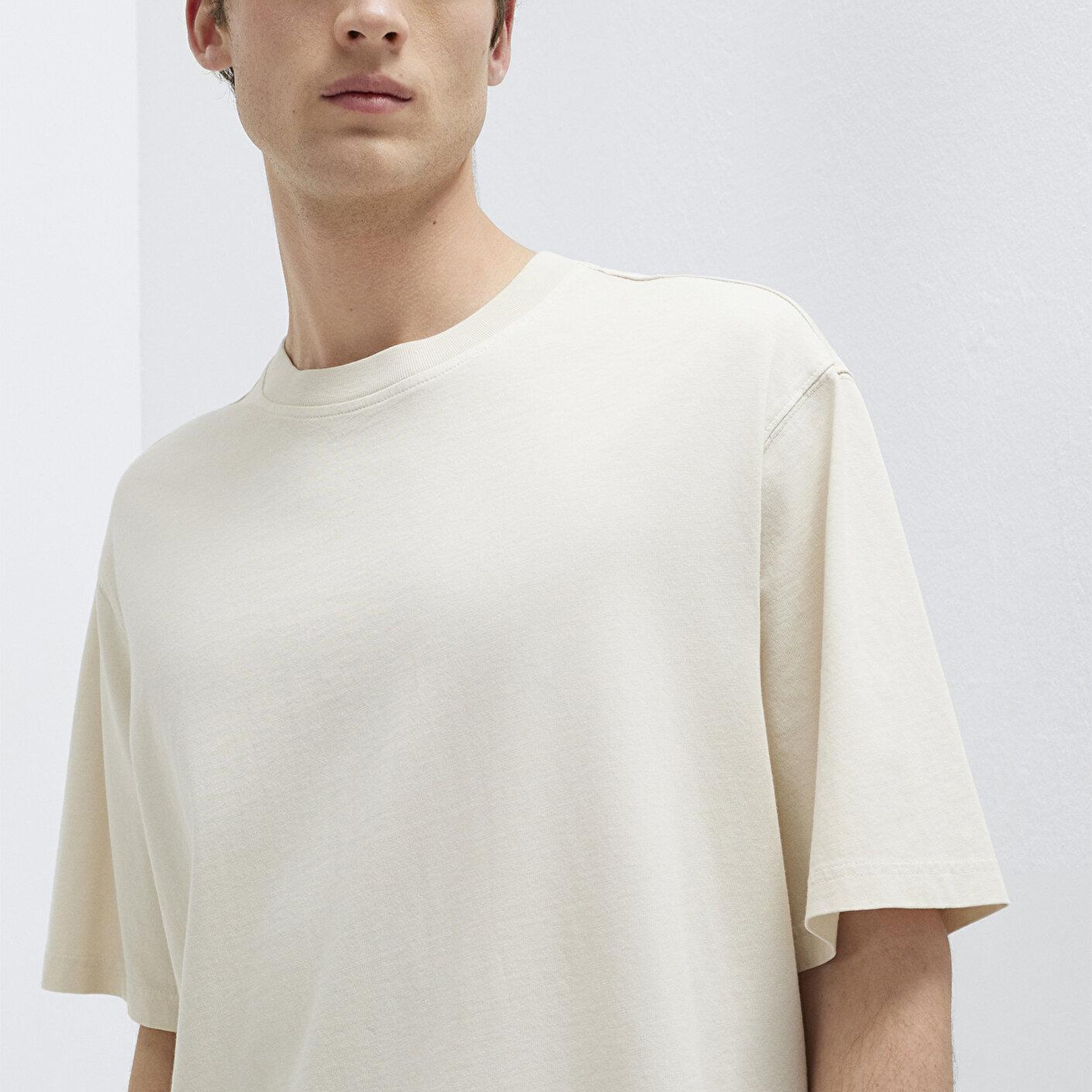 Mavi Gri Basic Tişört Relaxed Fit / Rahat Kesim 0613332-70140