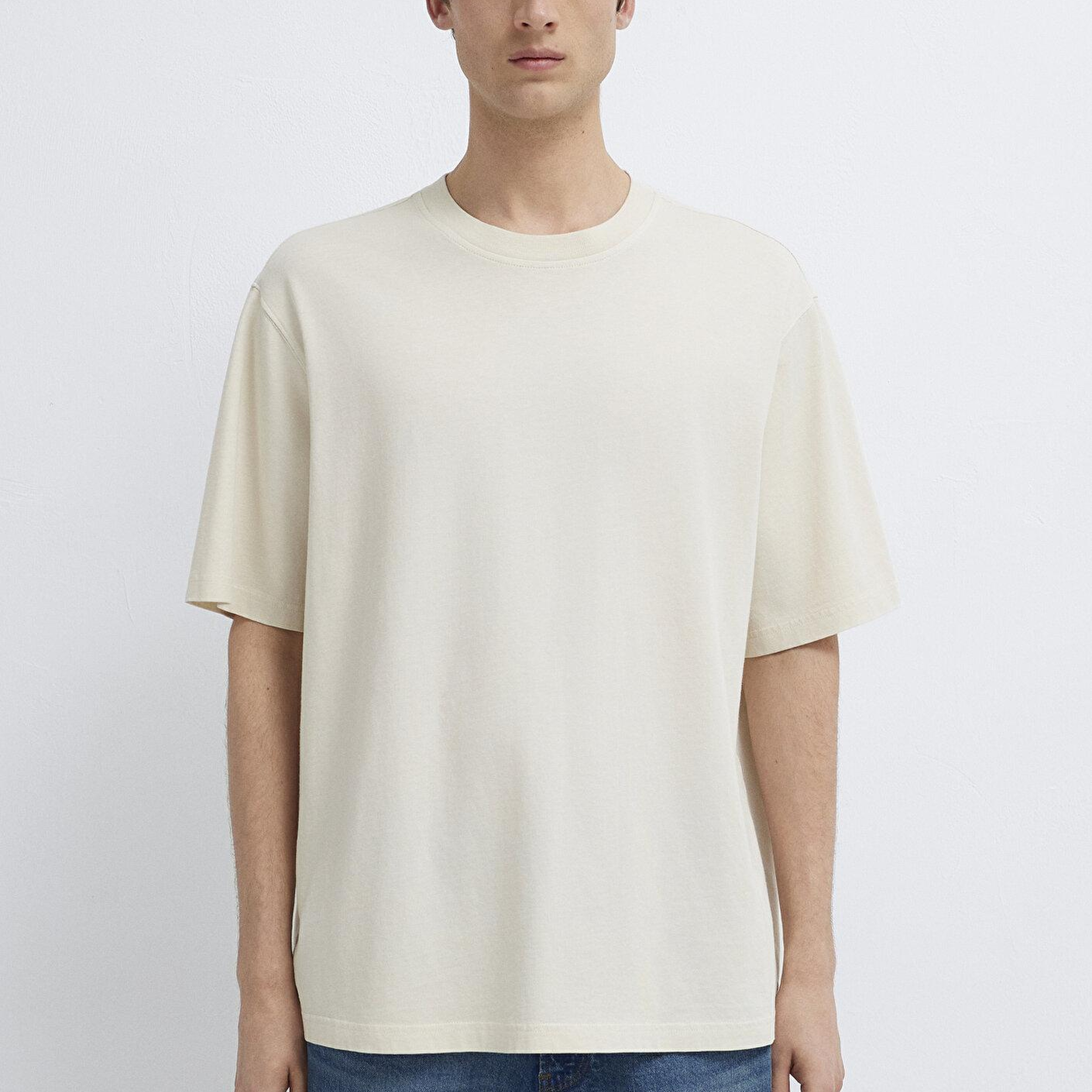 Mavi Gri Basic Tişört Relaxed Fit / Rahat Kesim 0613332-70140