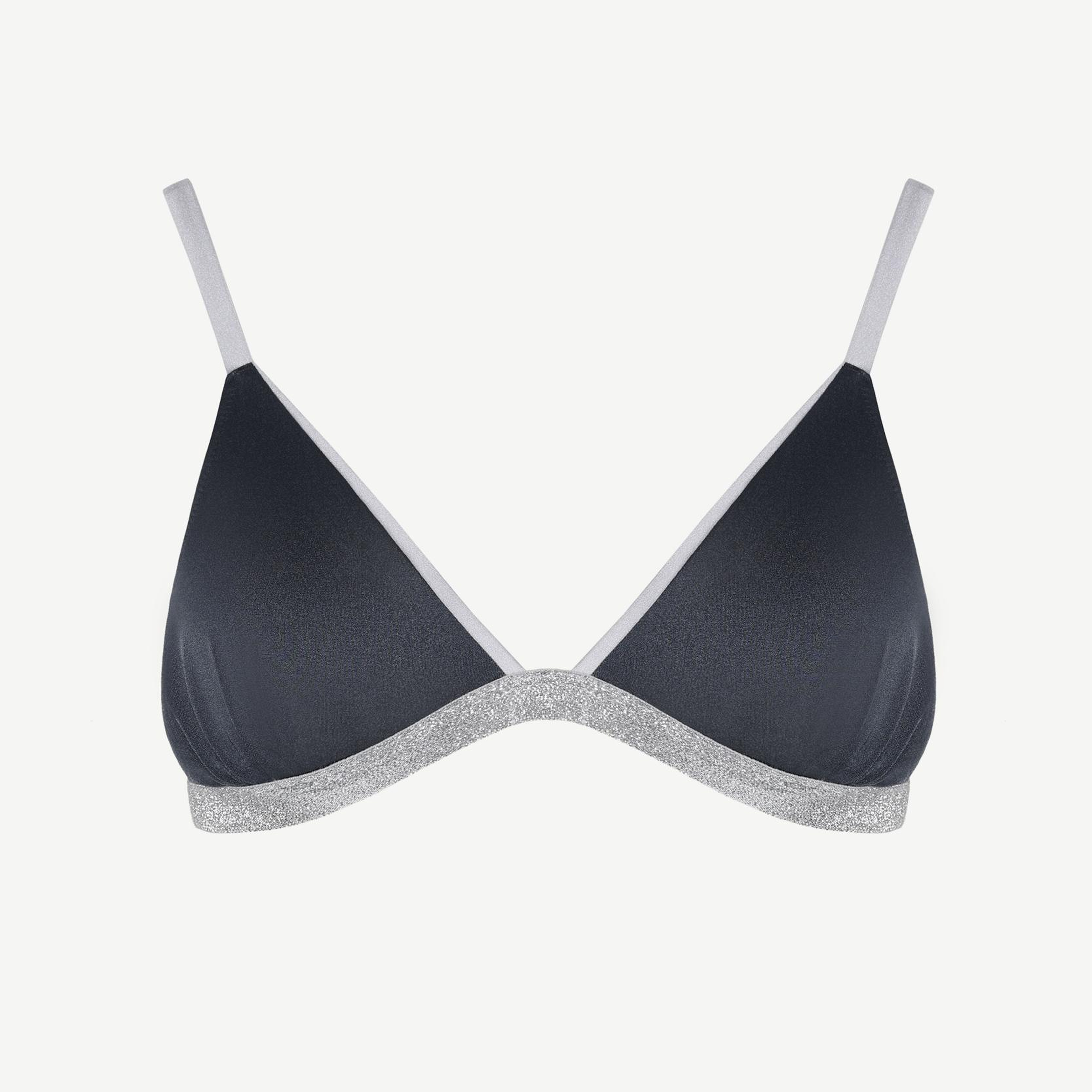 YARGICI Şerit Detaylı Bikini Üst