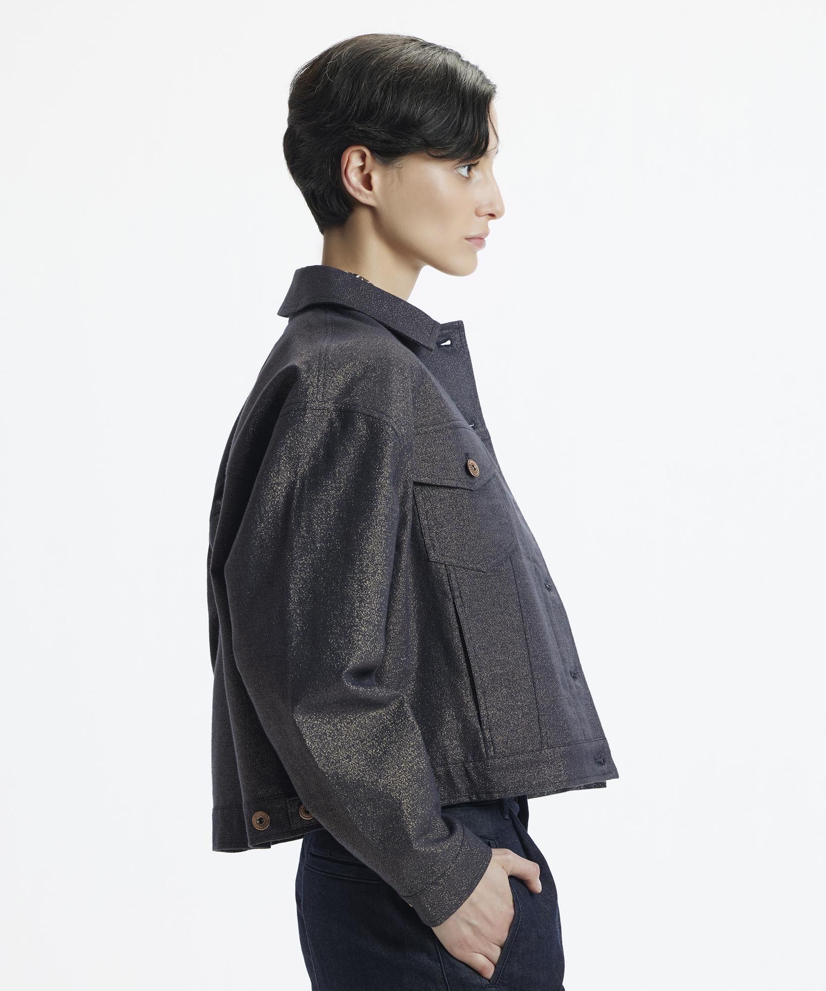 YARGICI Gömlek Yaka Önü Cepli Kısa Ceket