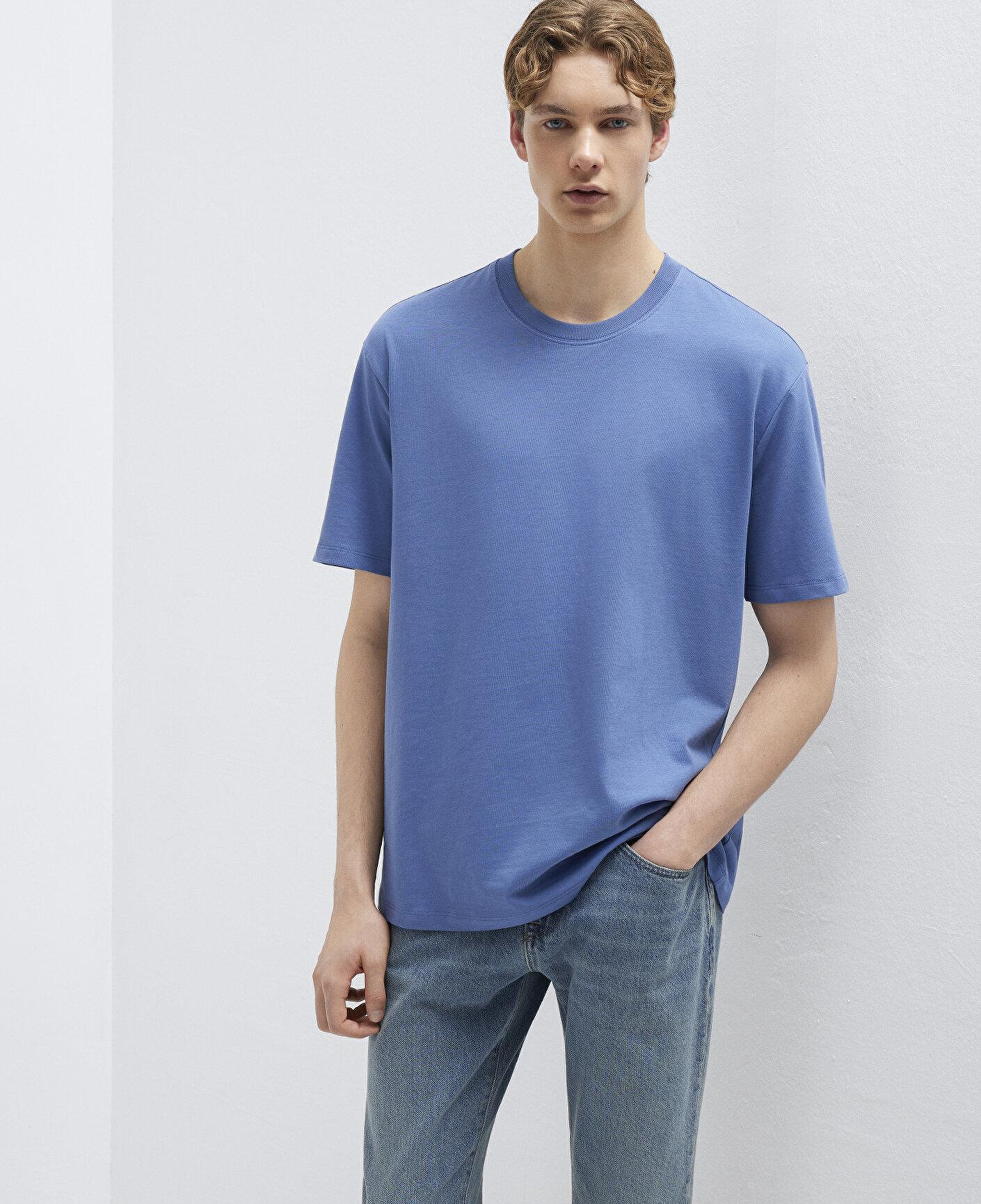 Mavi Mavi Basic Tişört Loose Fit / Bol Rahat Kesim 066249-70738