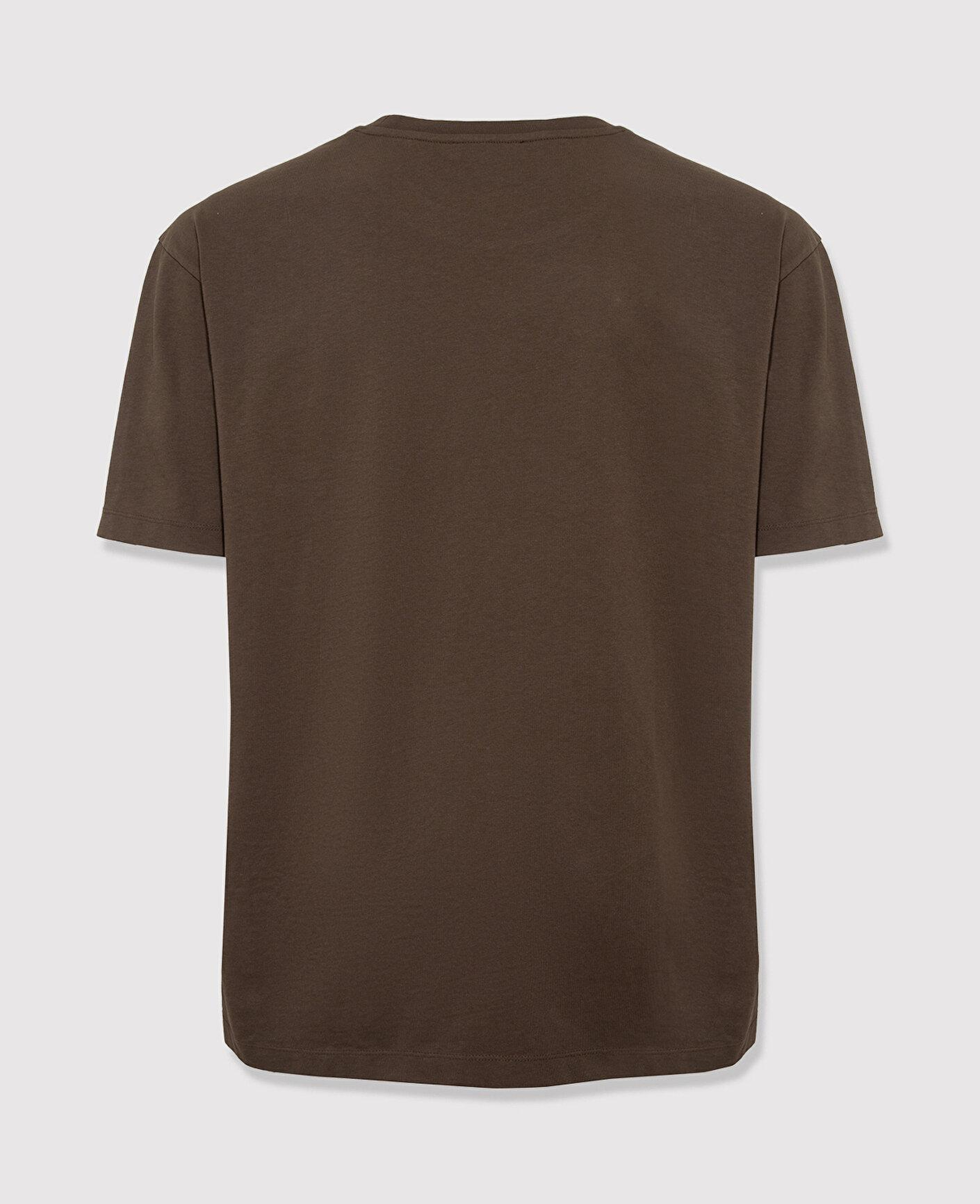Mavi Yeşil Basic Tişört Loose Fit / Bol Rahat Kesim 0613466-71541