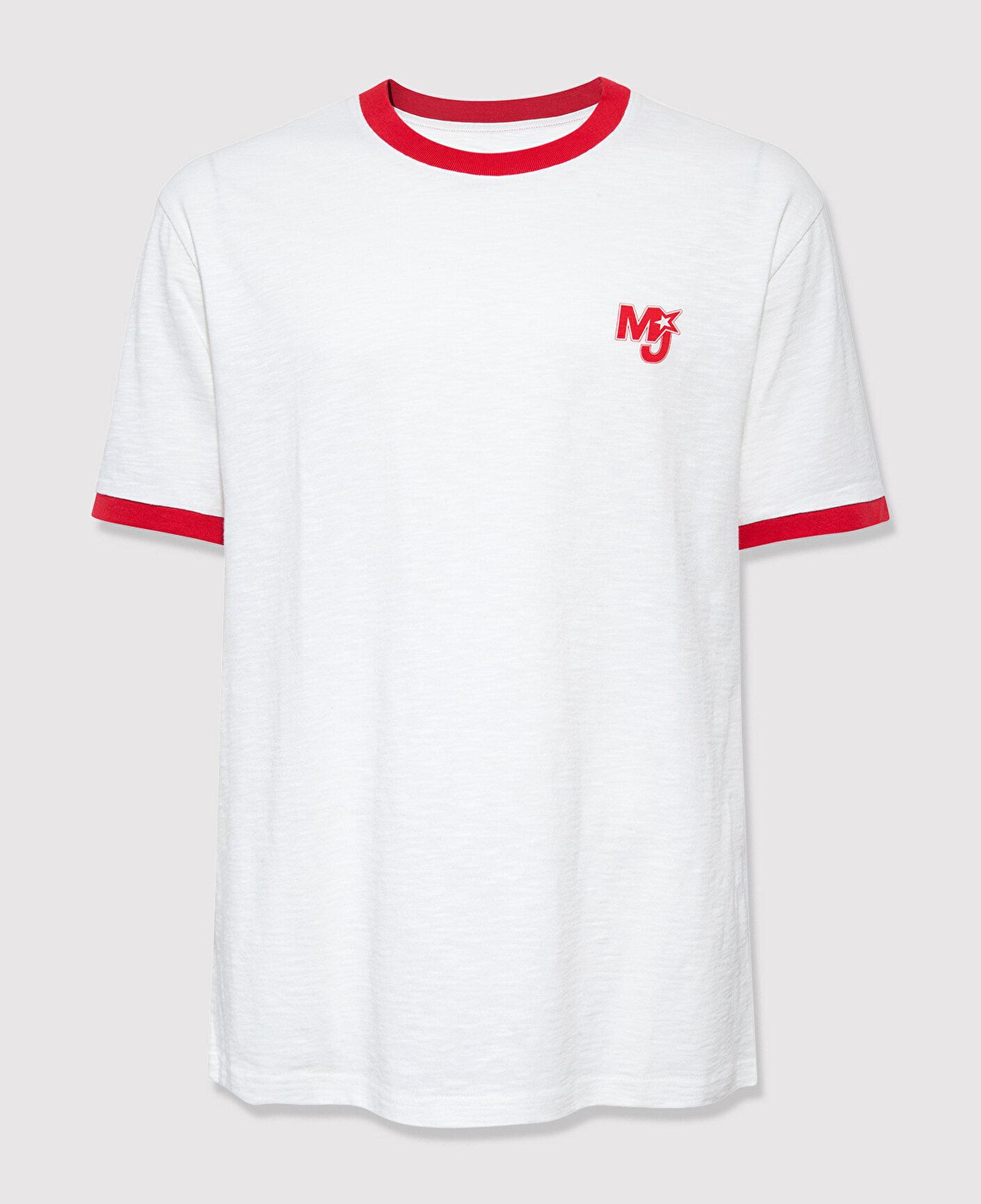 Mavi MJ Baskılı Ekru Tişört Loose Fit / Bol Rahat Kesim 0613323-70057