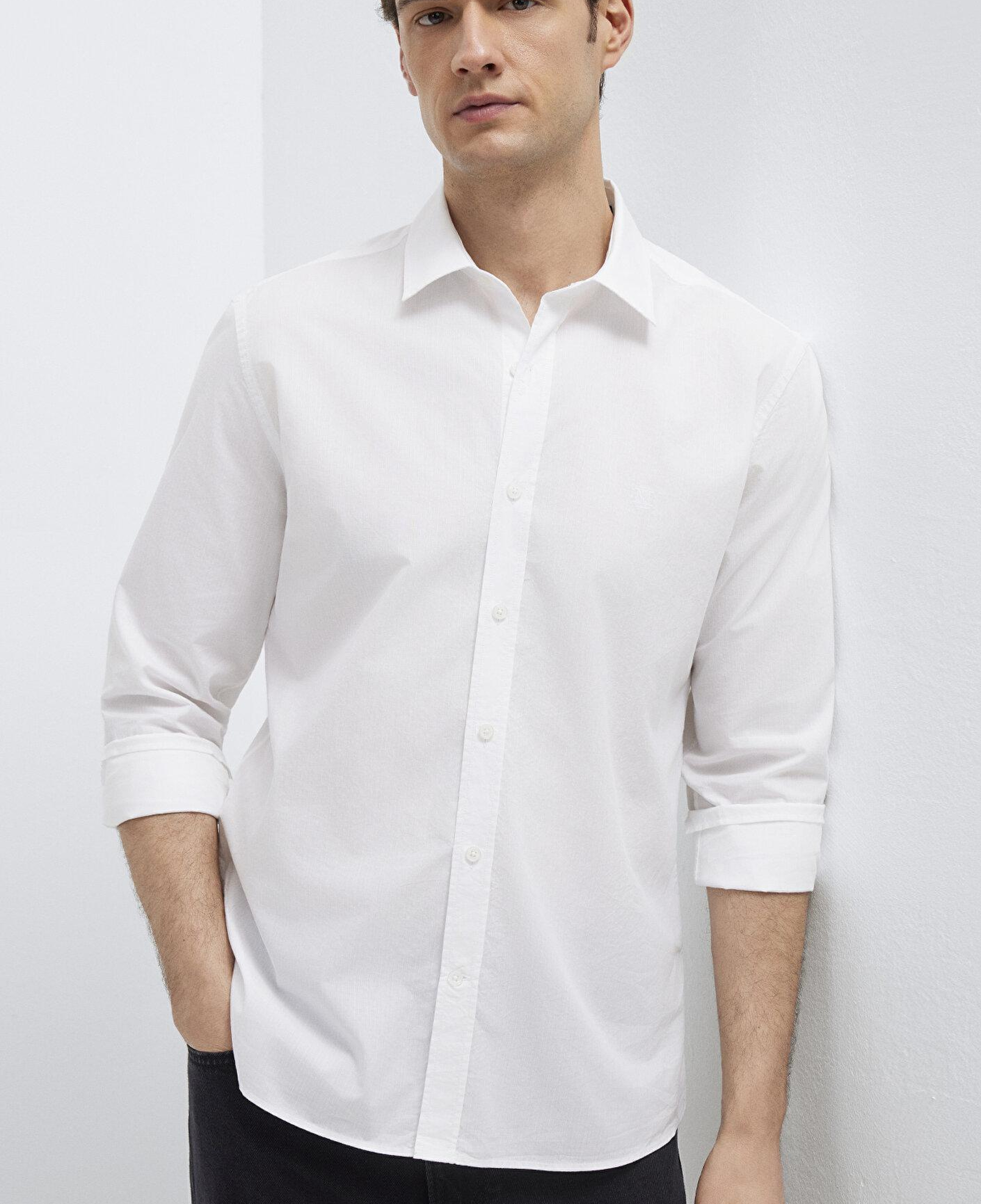 Mavi Beyaz Gömlek Regular Fit / Normal Kesim 0212011-620
