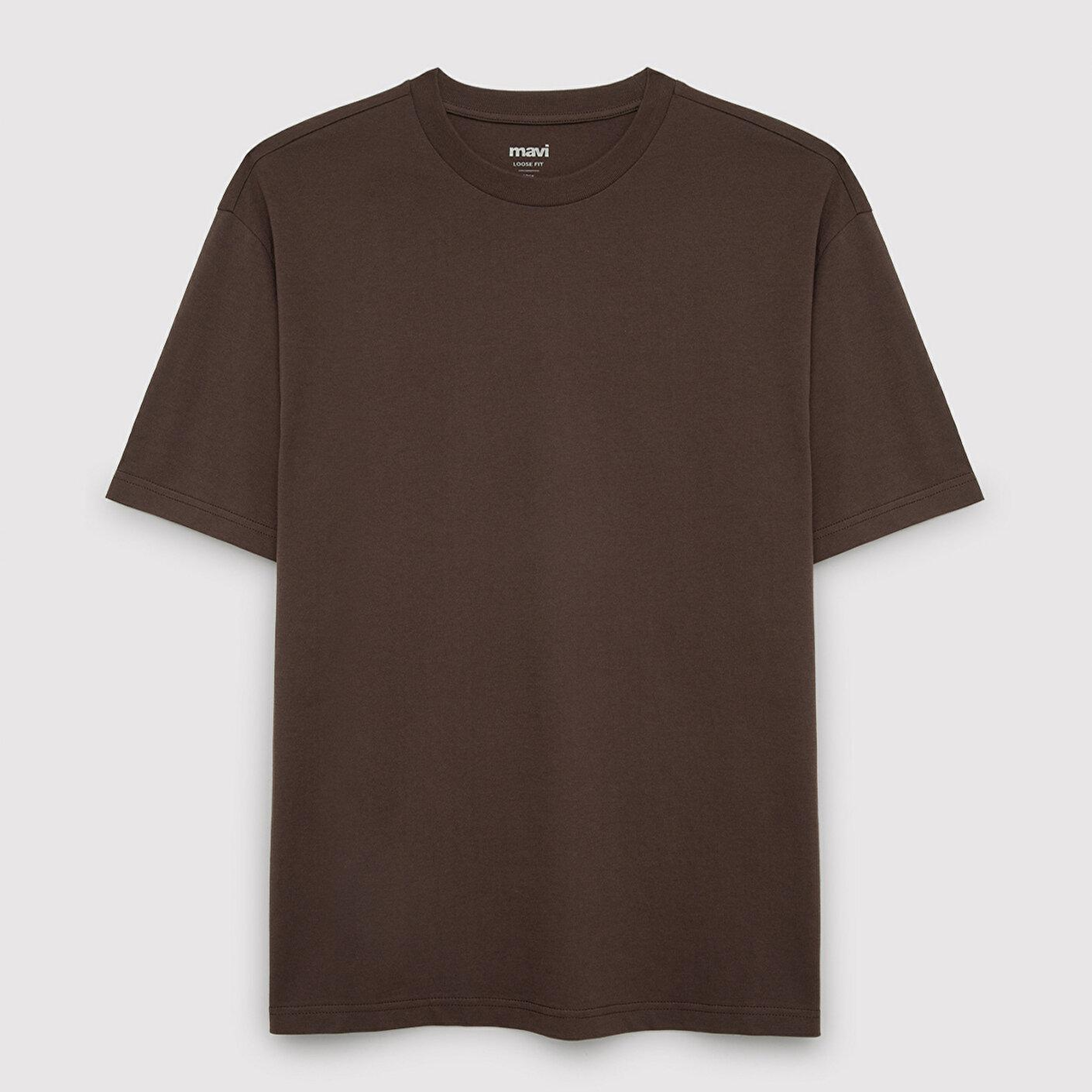 Mavi 3lü Erkek Basic Tişört Loose Fit / Bol Rahat Kesim 0612315-70219