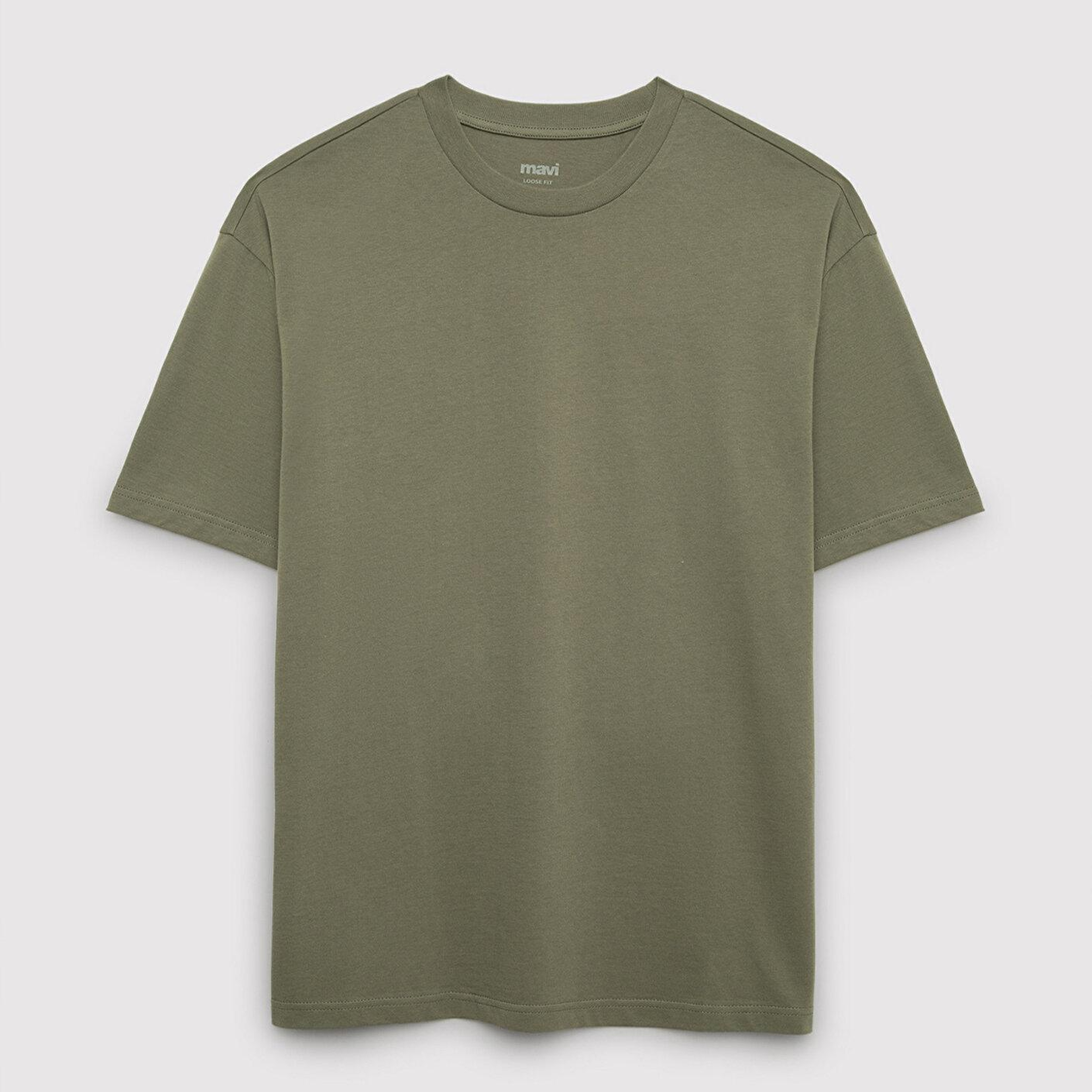 Mavi 3lü Erkek Basic Tişört Loose Fit / Bol Rahat Kesim 0612315-70219