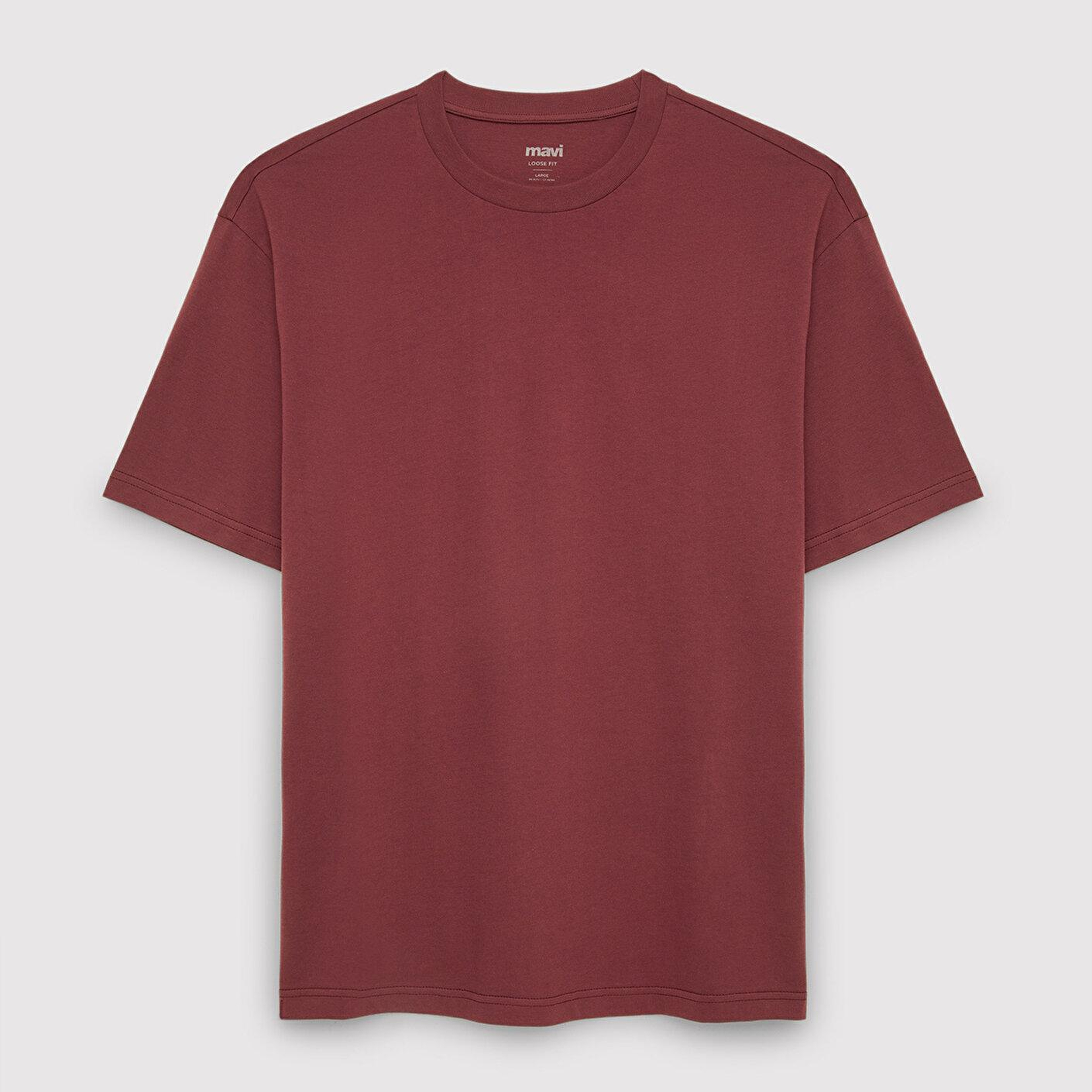 Mavi 3lü Erkek Basic Tişört Loose Fit / Bol Rahat Kesim 0612315-70219