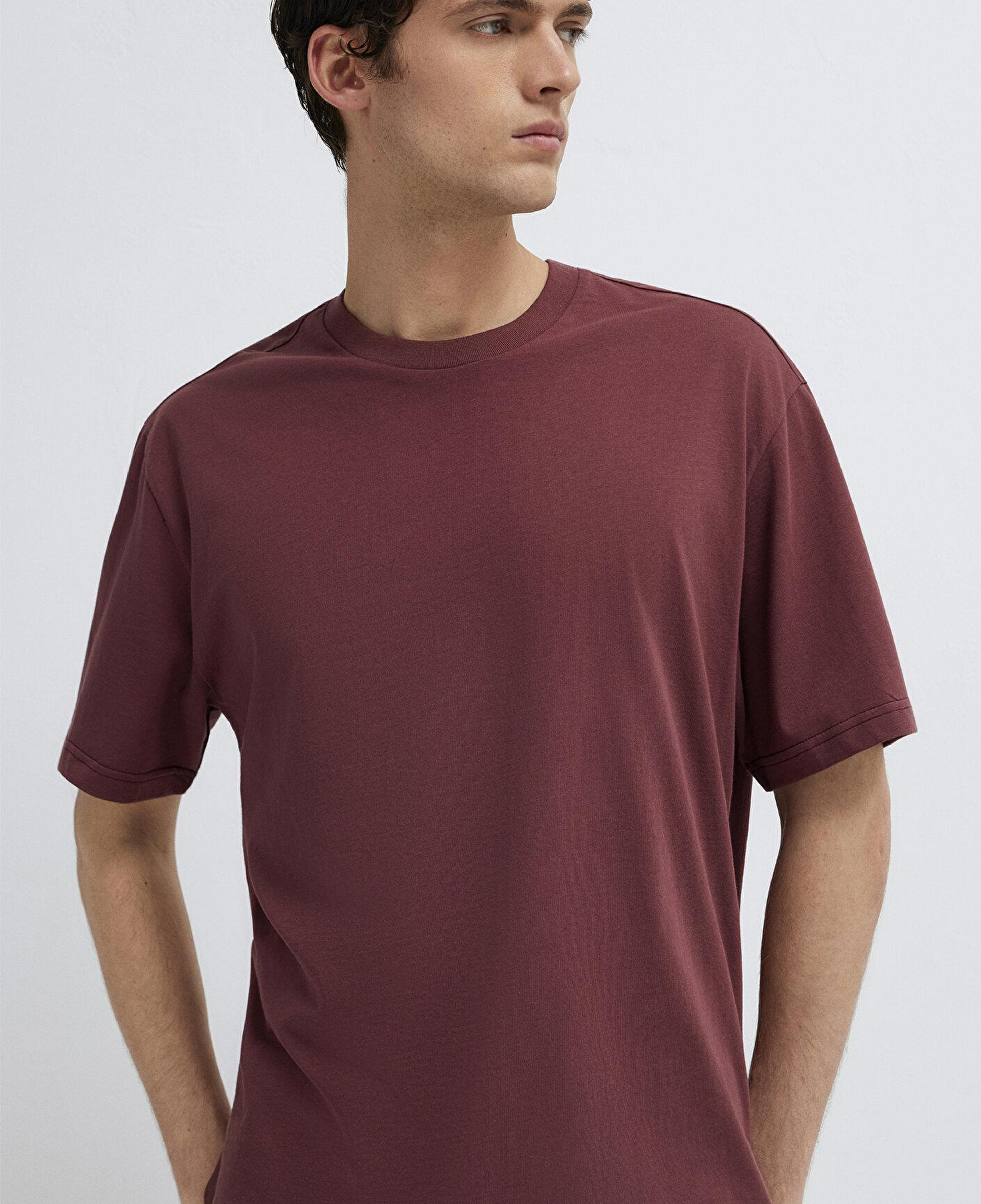 Mavi 3lü Erkek Basic Tişört Loose Fit / Bol Rahat Kesim 0612315-70219