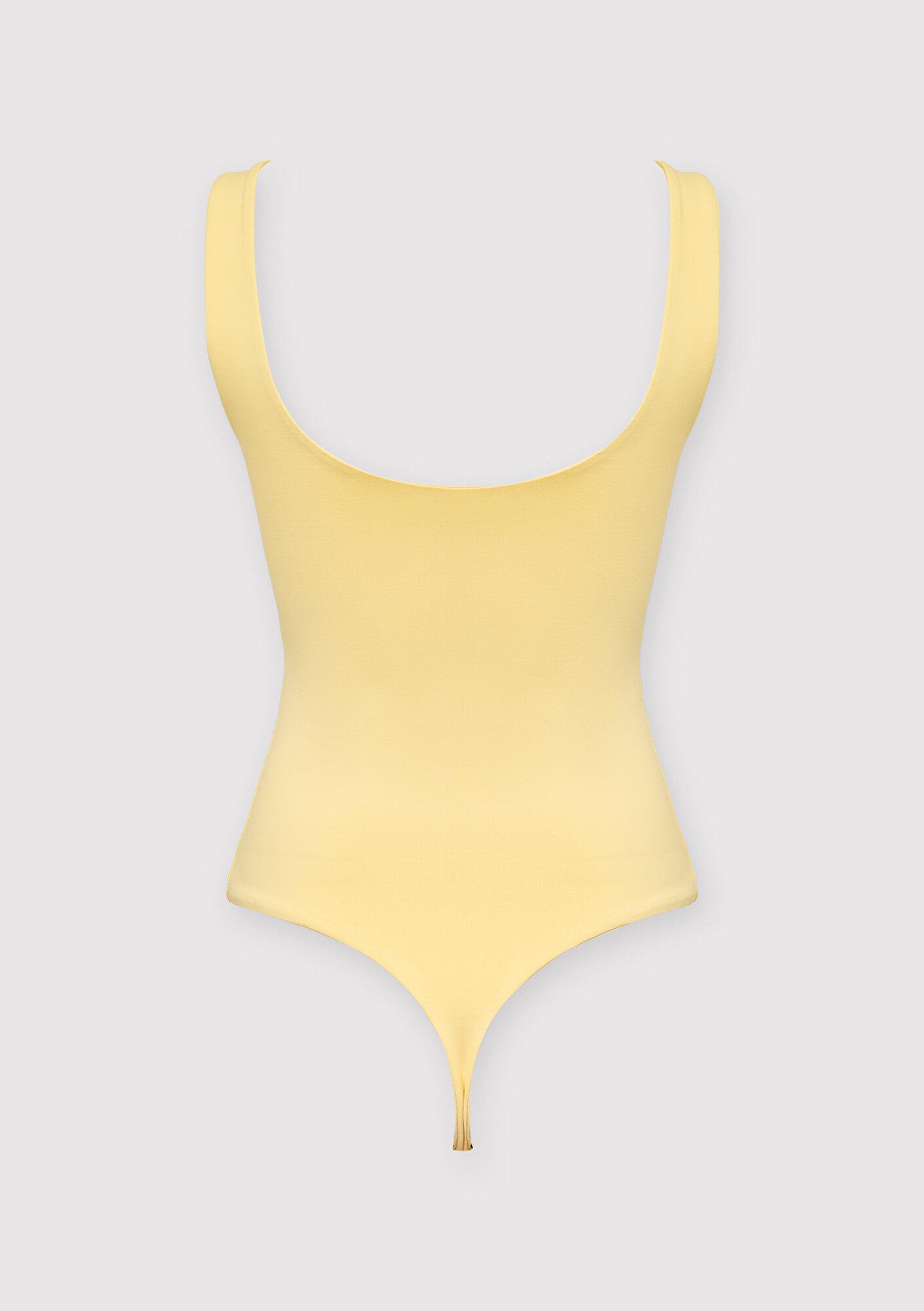 Mavi Sarı Poliamid Body Fitted / Vücuda Oturan Kesim 1614382-71206