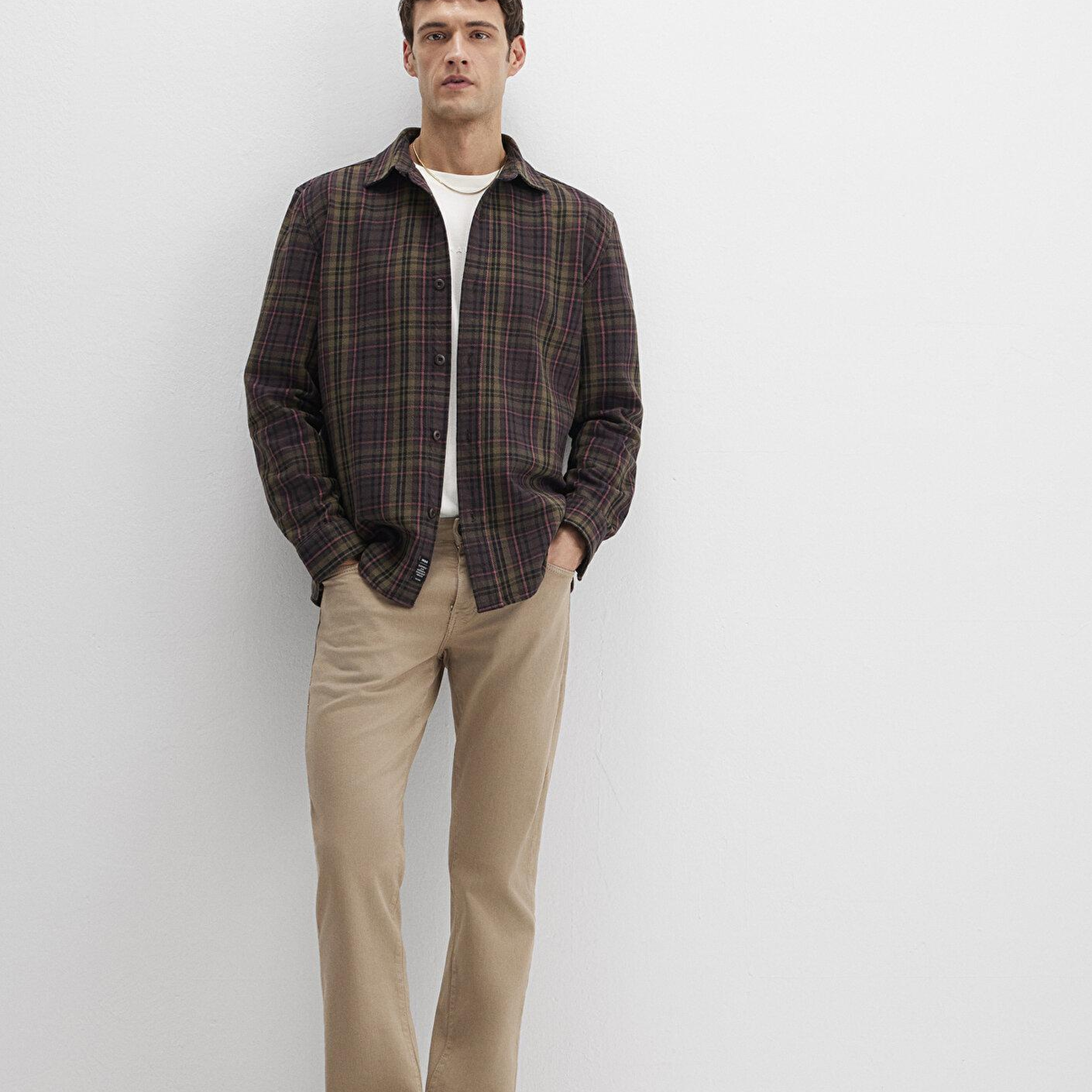 Mavi Hunter Koyu Bej Comfort Gabardin Pantolon 0020232492
