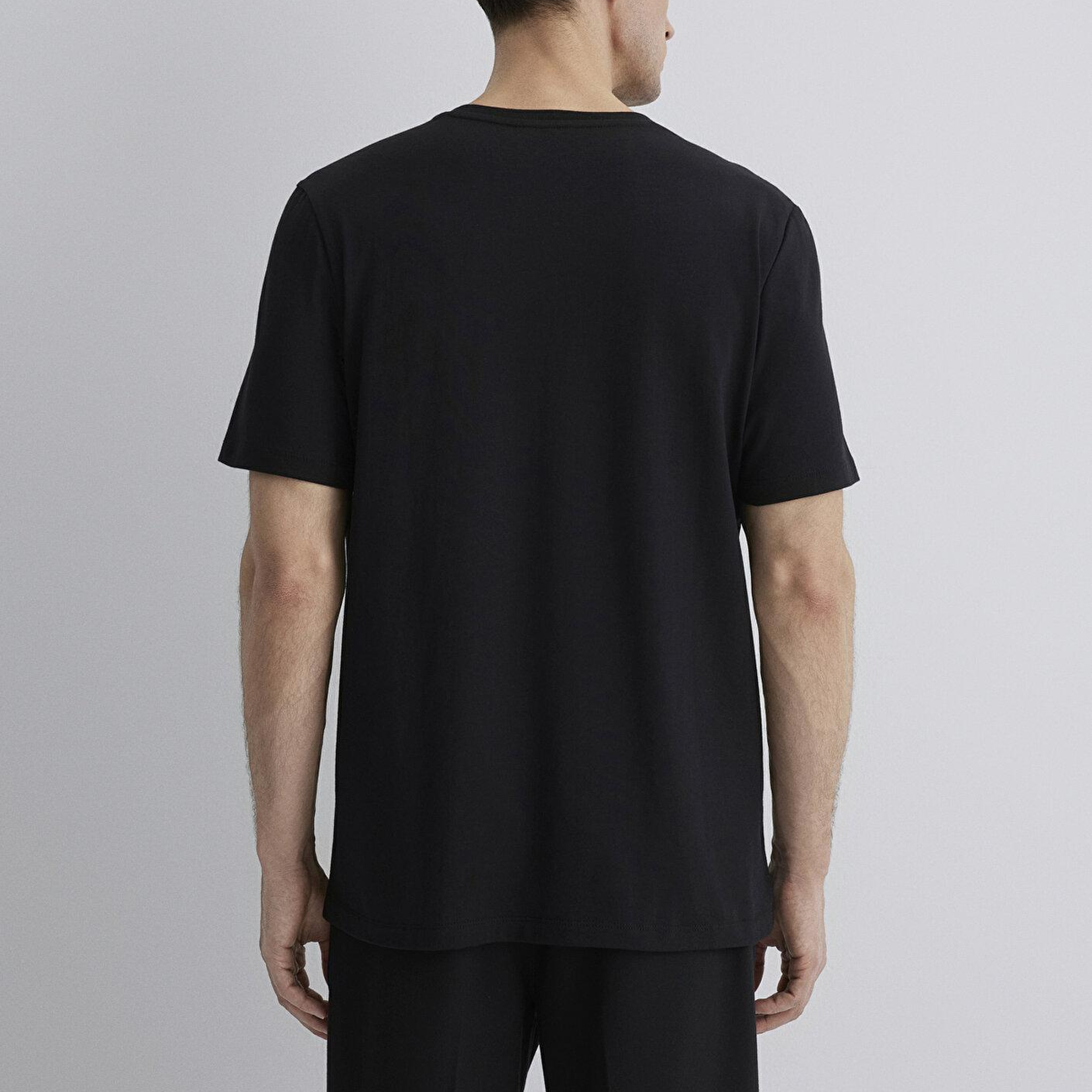 Mavi Mavi Black Siyah Tişört Regular Fit / Normal Kesim 0612689-900