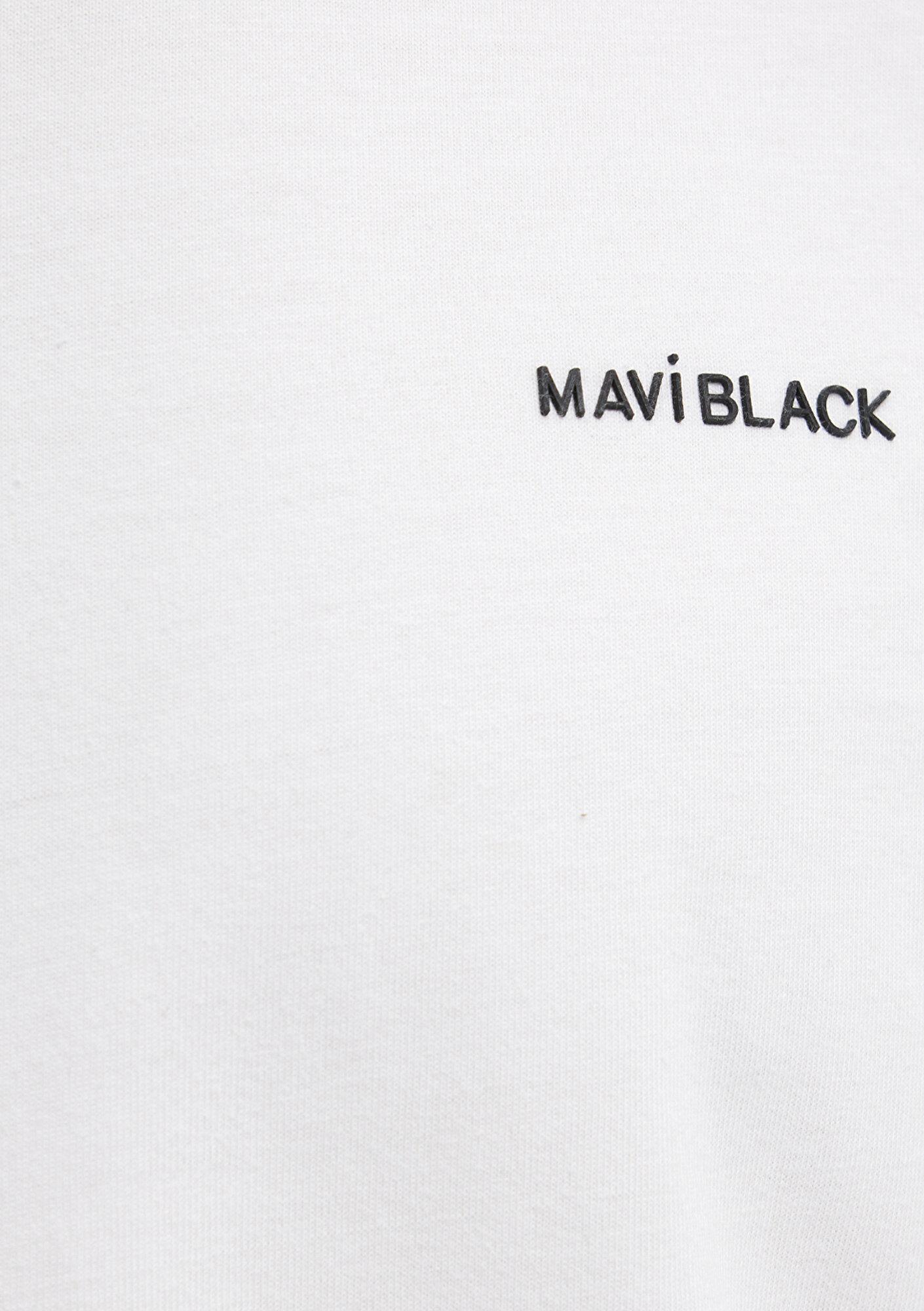 Mavi Mavi Black Omuz Detaylı Ekru Tişört Regular Fit / Normal Kesim 0612689-70057