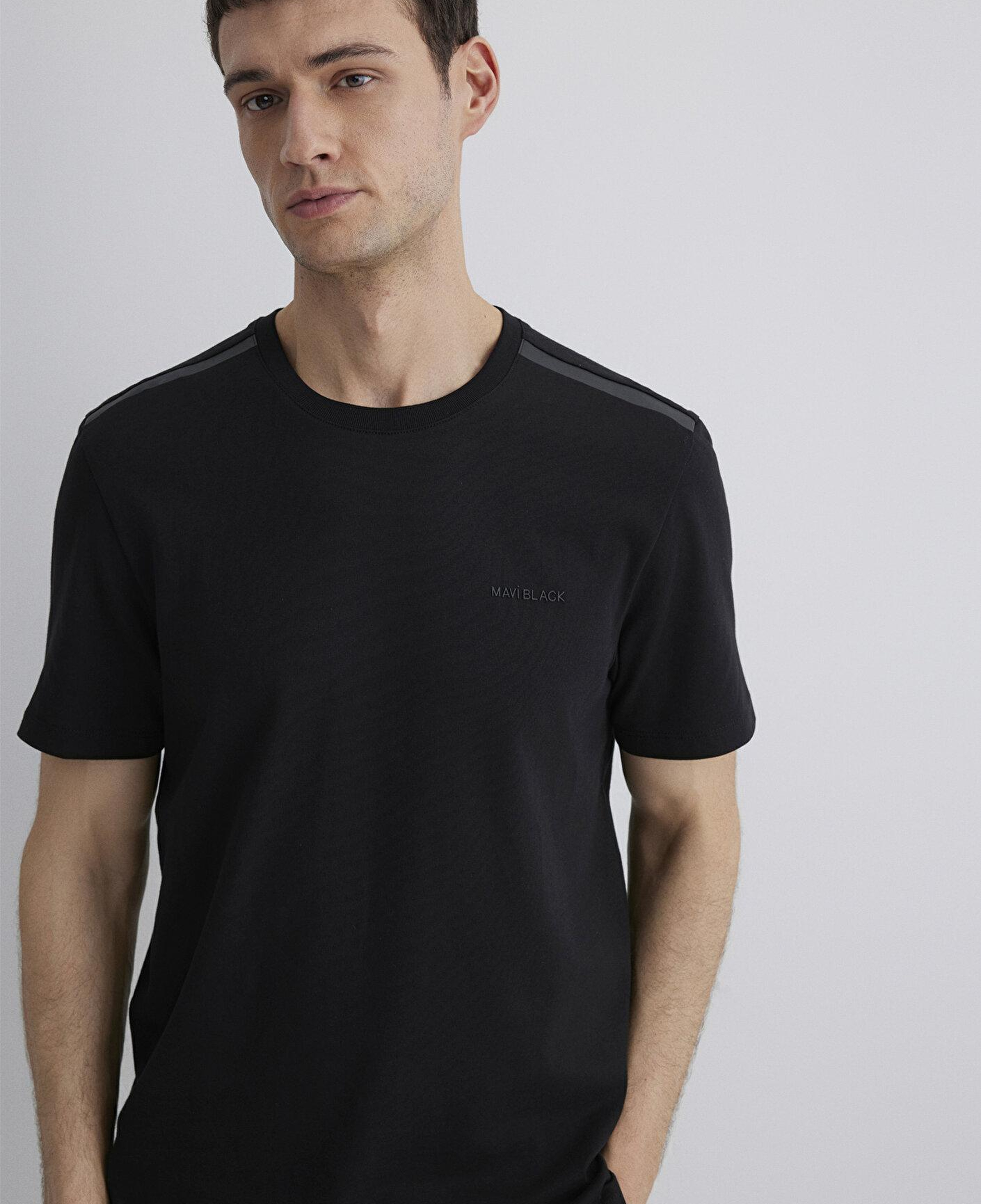 Mavi Mavi Black Siyah Tişört Regular Fit / Normal Kesim 0612689-900