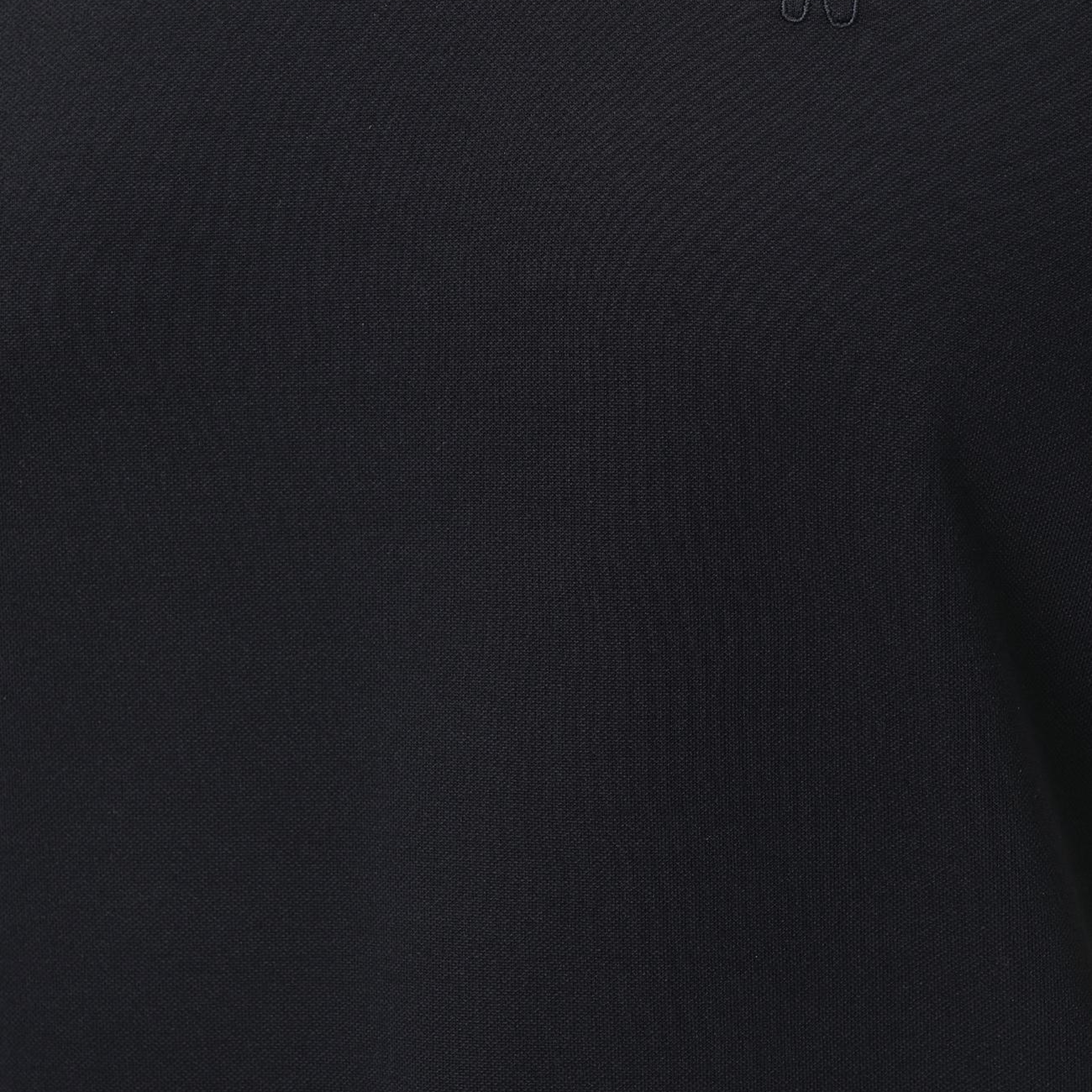 Network Erkek Lacivert Pike Desenli Basic T-shirt