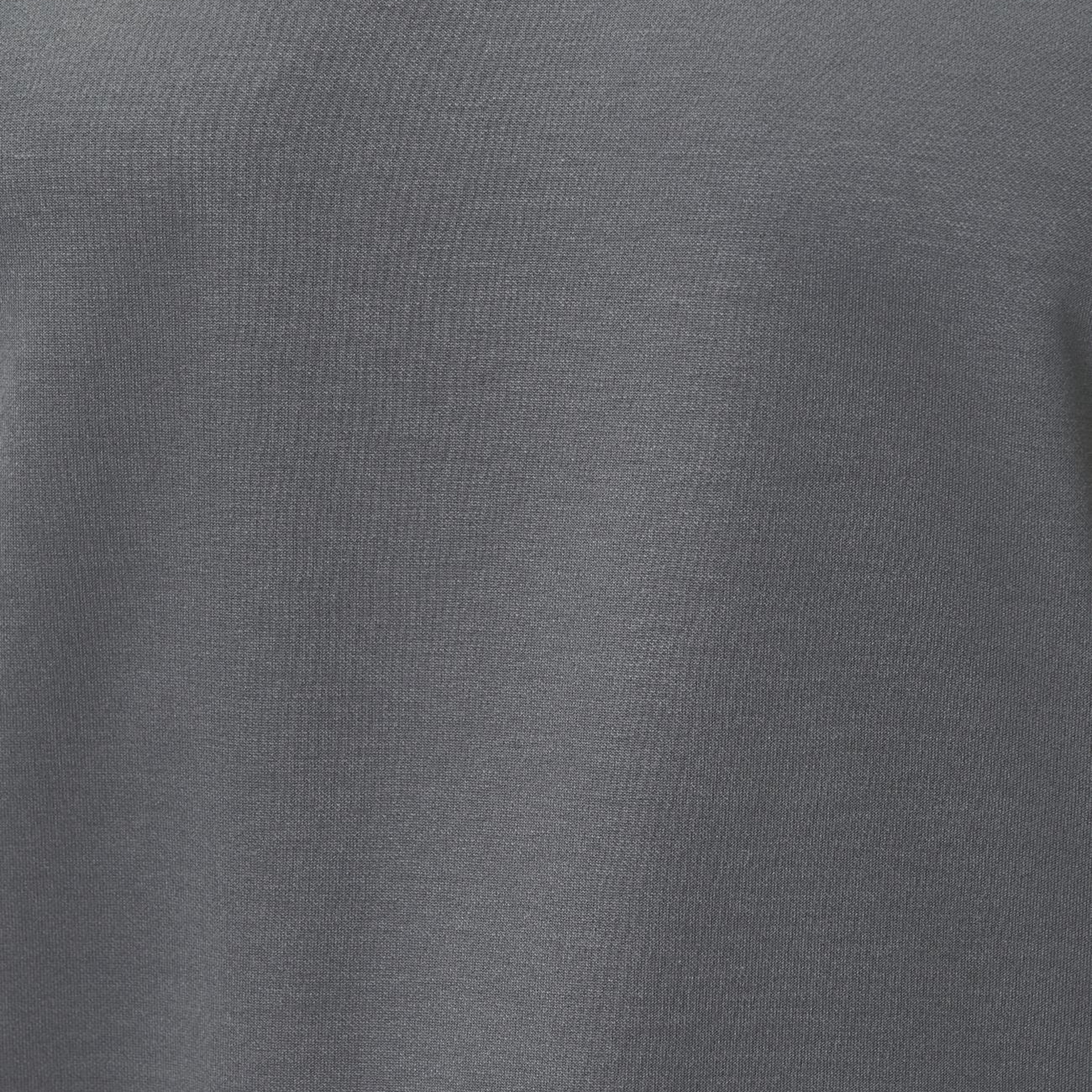 Network Erkek Antrasit Pike Desen Basic T-shirt