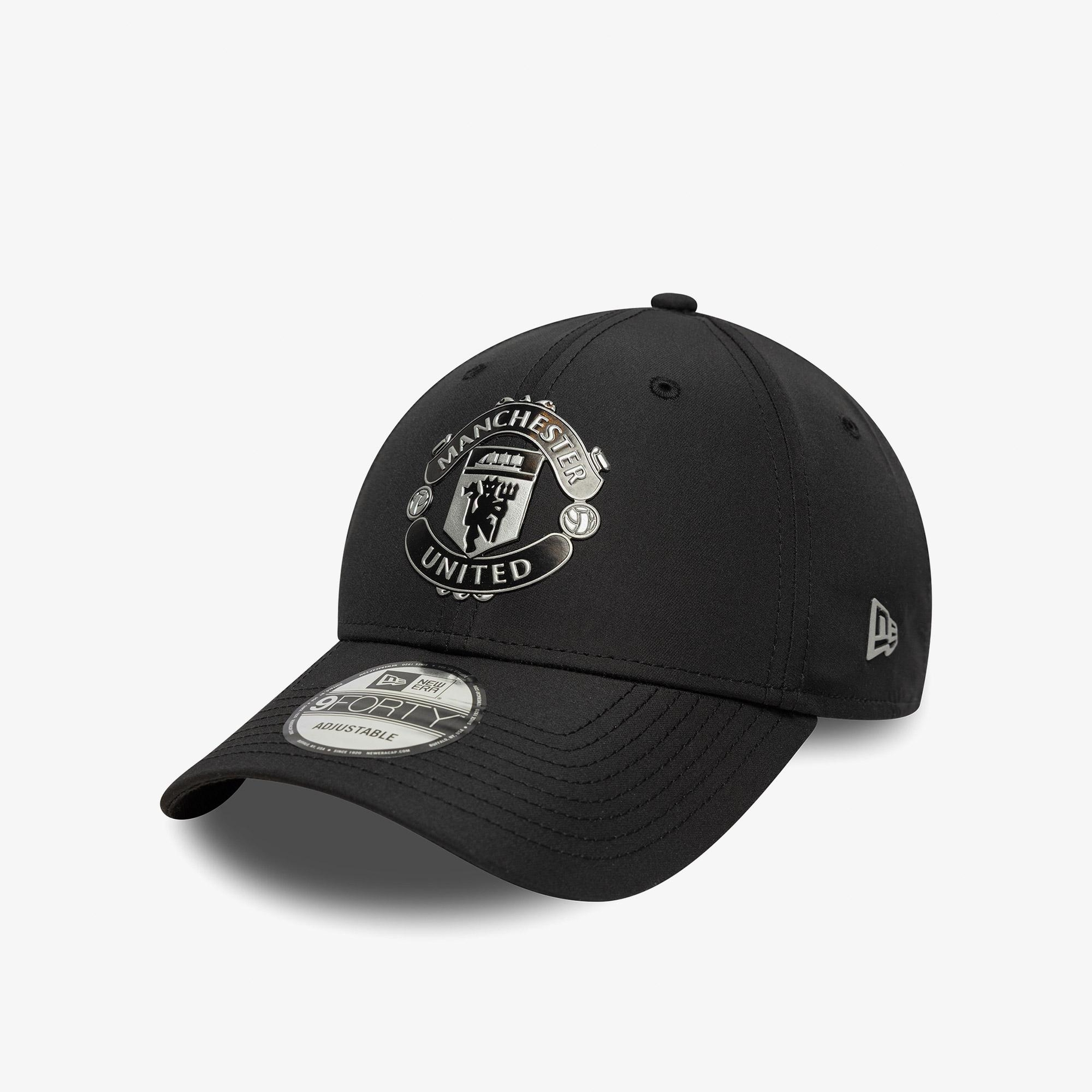 New Era Reflective 9Forty Manchester United Unisex Siyah Şapka