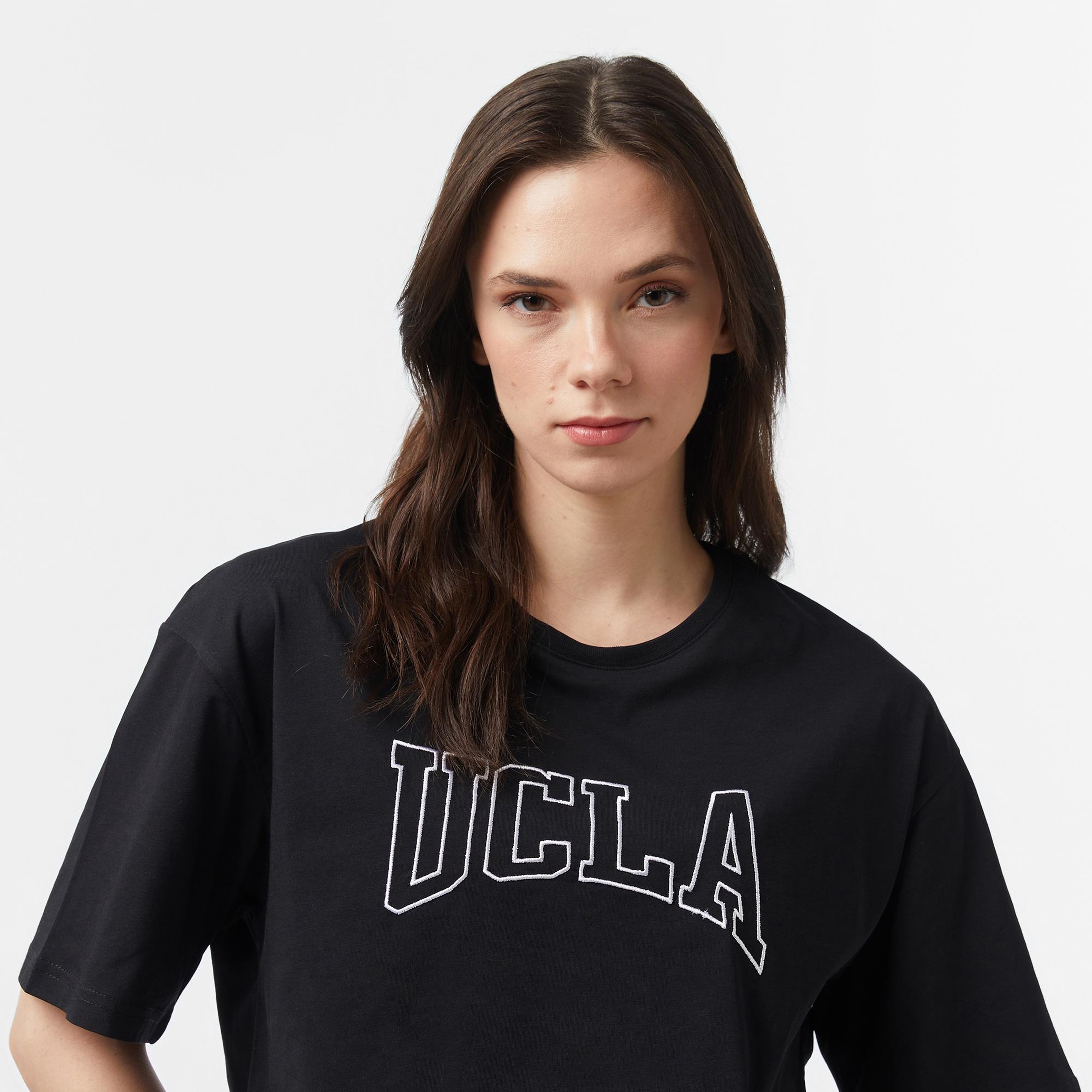 Ucla Helena Kadın Siyah T-Shirt
