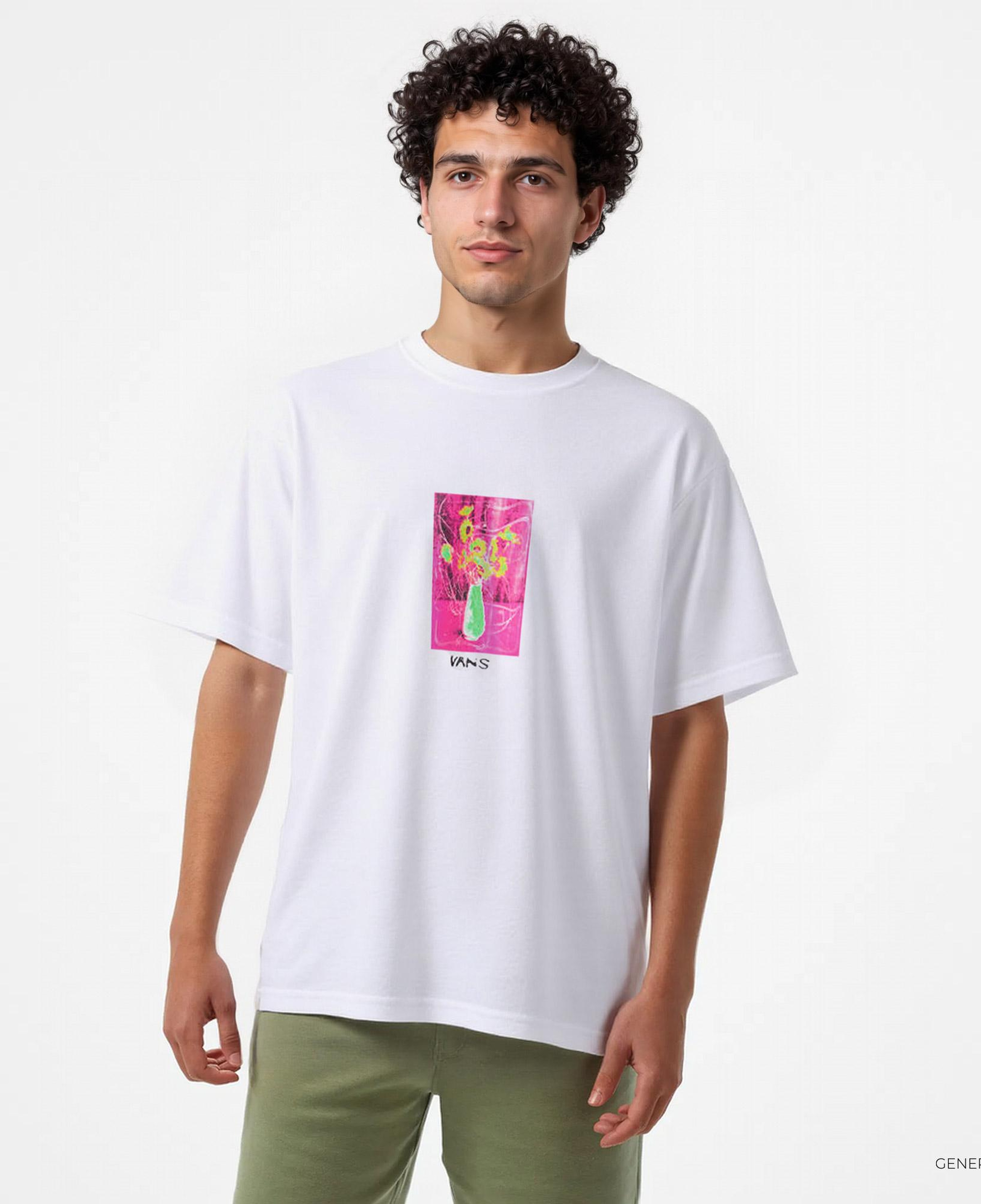 Vans Decor Ss Erkek Beyaz T-Shirt