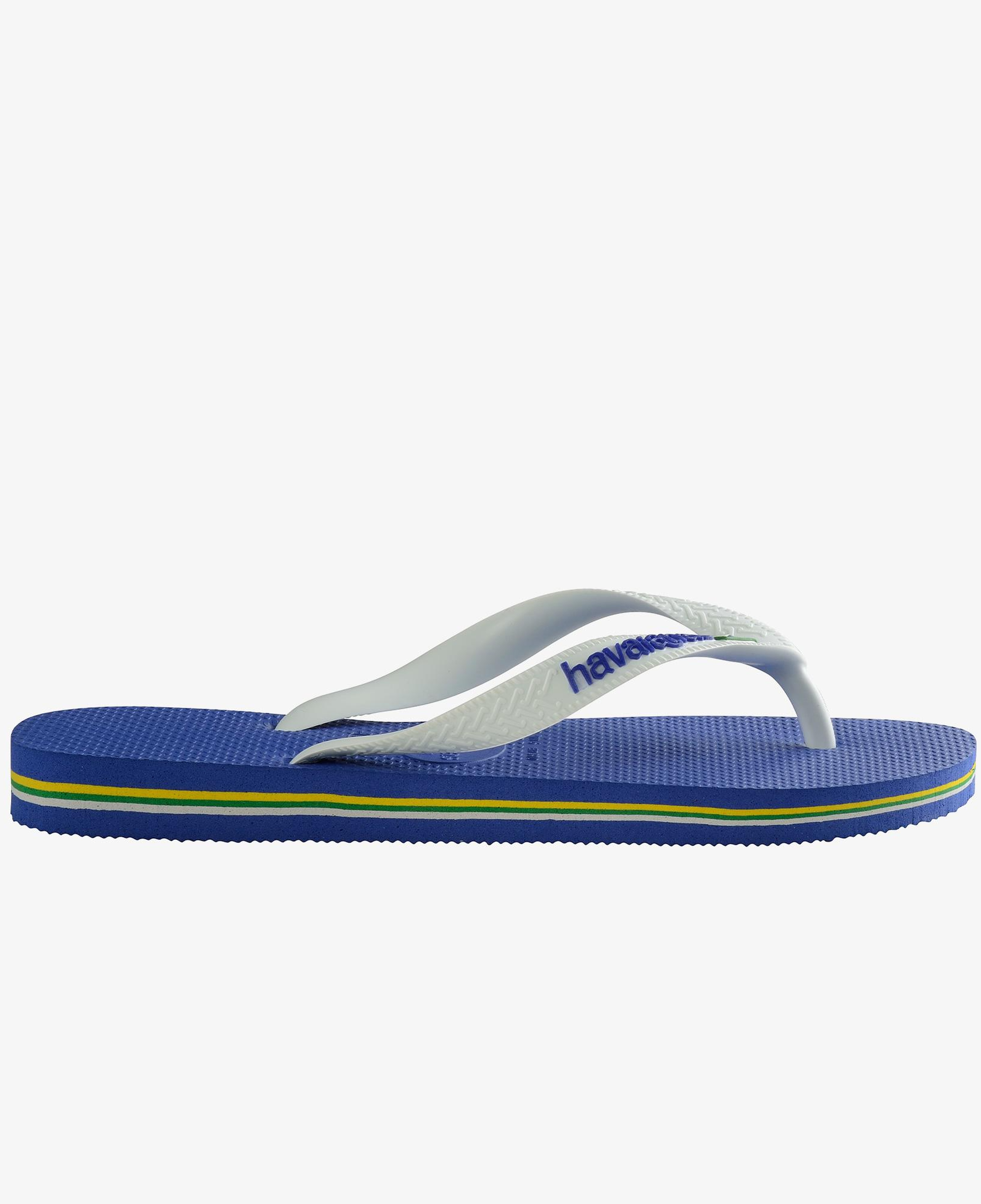 Havaianas Brasil Logo Turquois Unisex Mavi Terlik