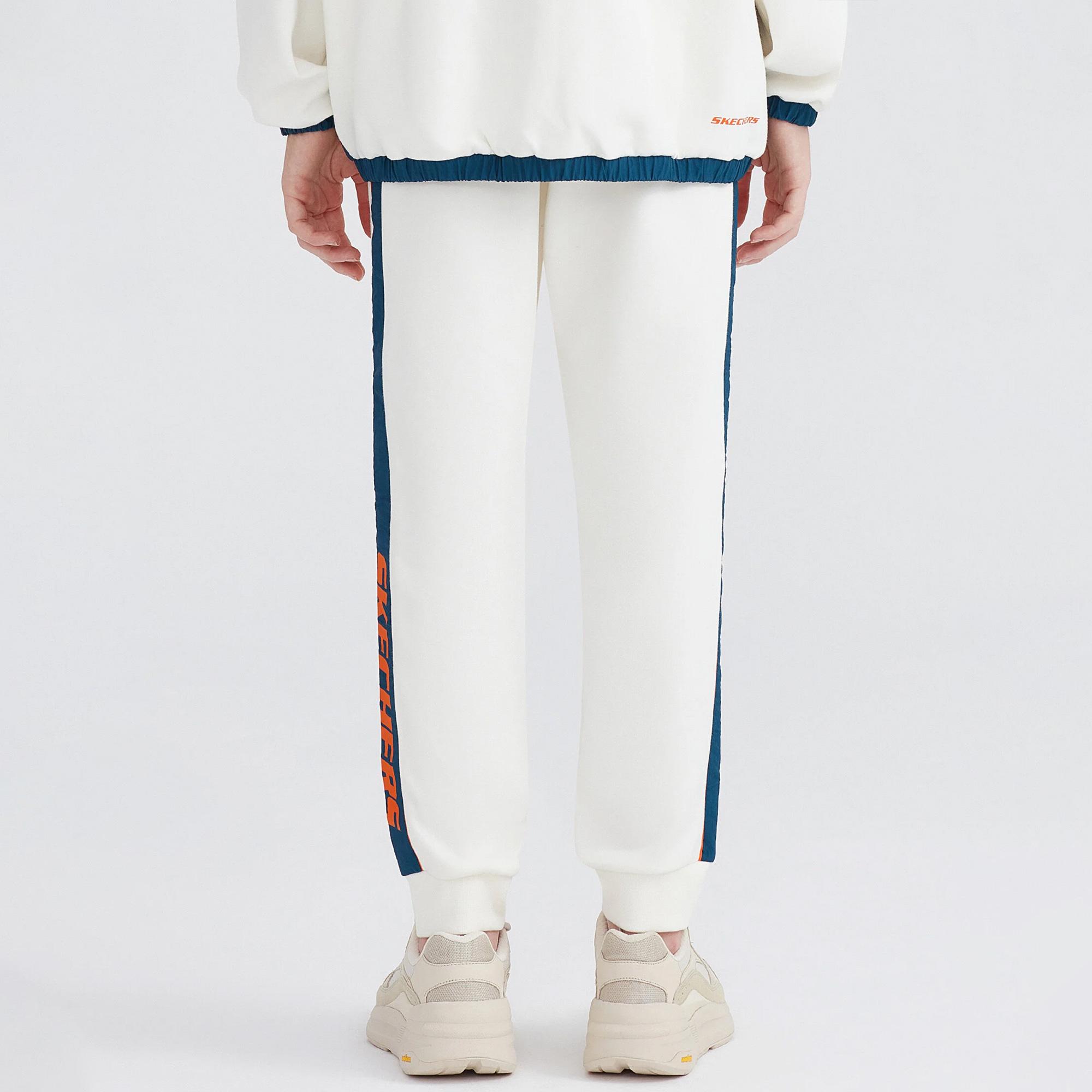 Skechers B Heavy Weight Fleece Jogger Çocuk Beyaz Eşofman Altı