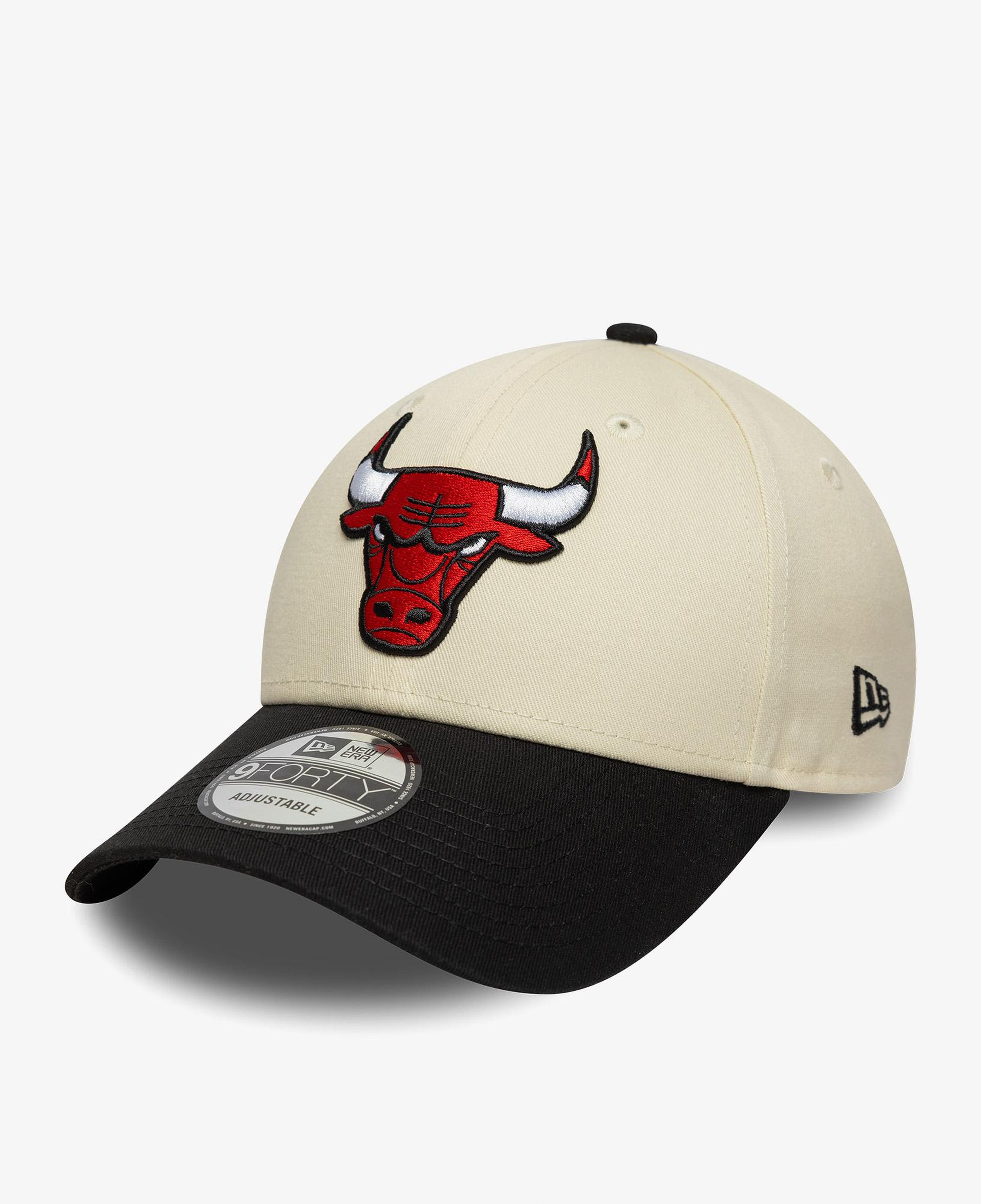 New Era Nba Colourblock 9Forty Chicago Bulls Unisex Bej Şapka