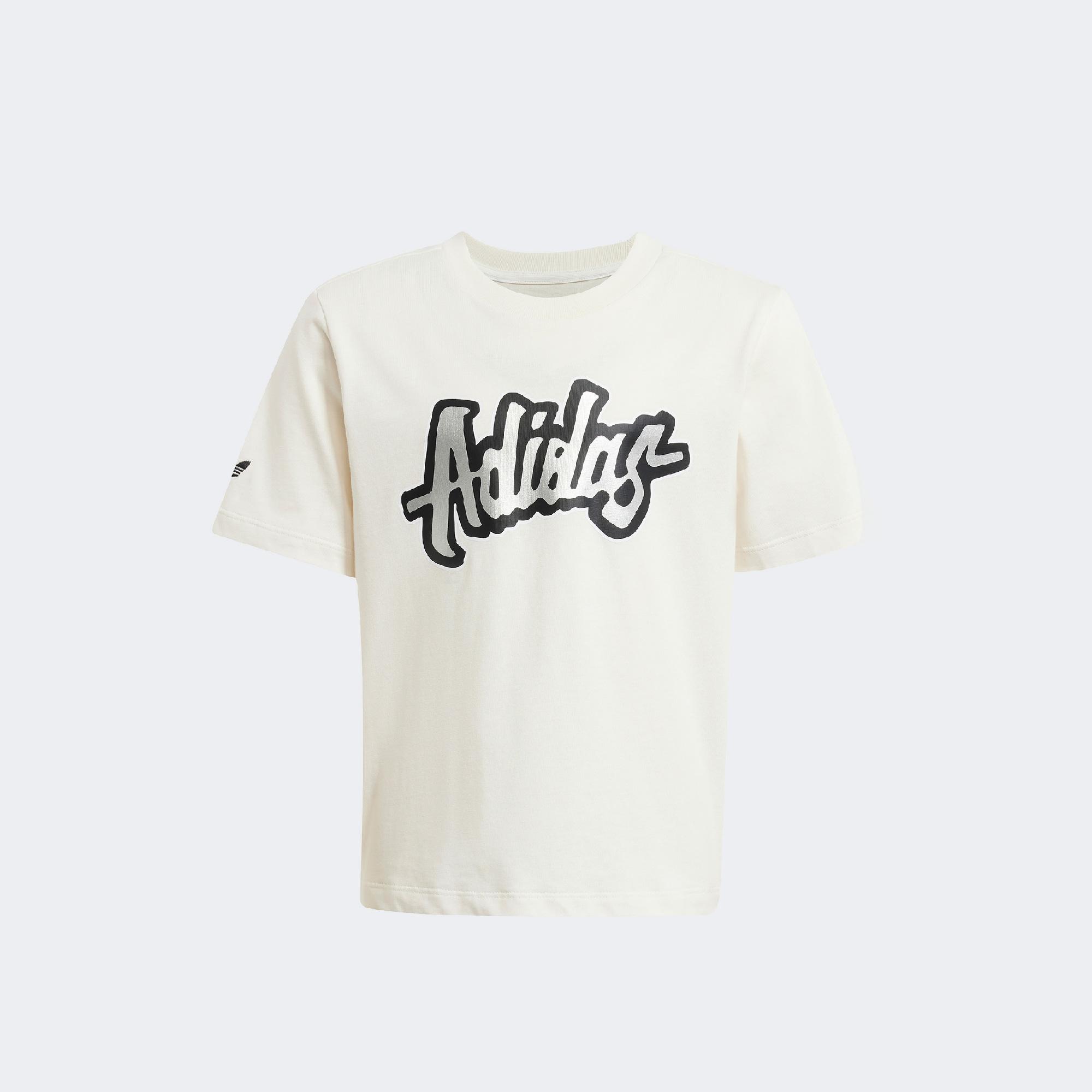 adidas Originals Çocuk Beyaz Şort Takımı