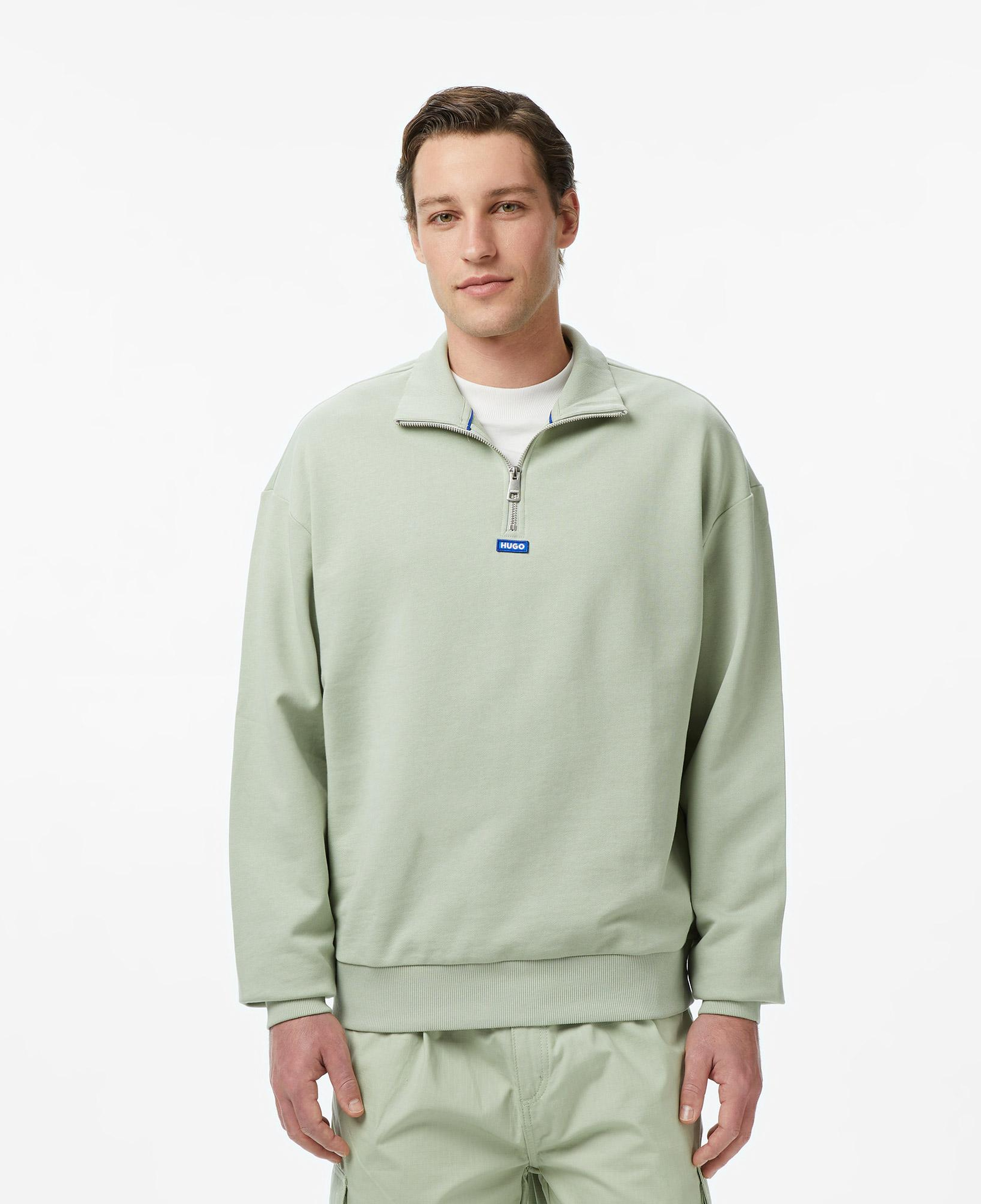 Hugo Neeler Erkek Yeşil Sweatshirt