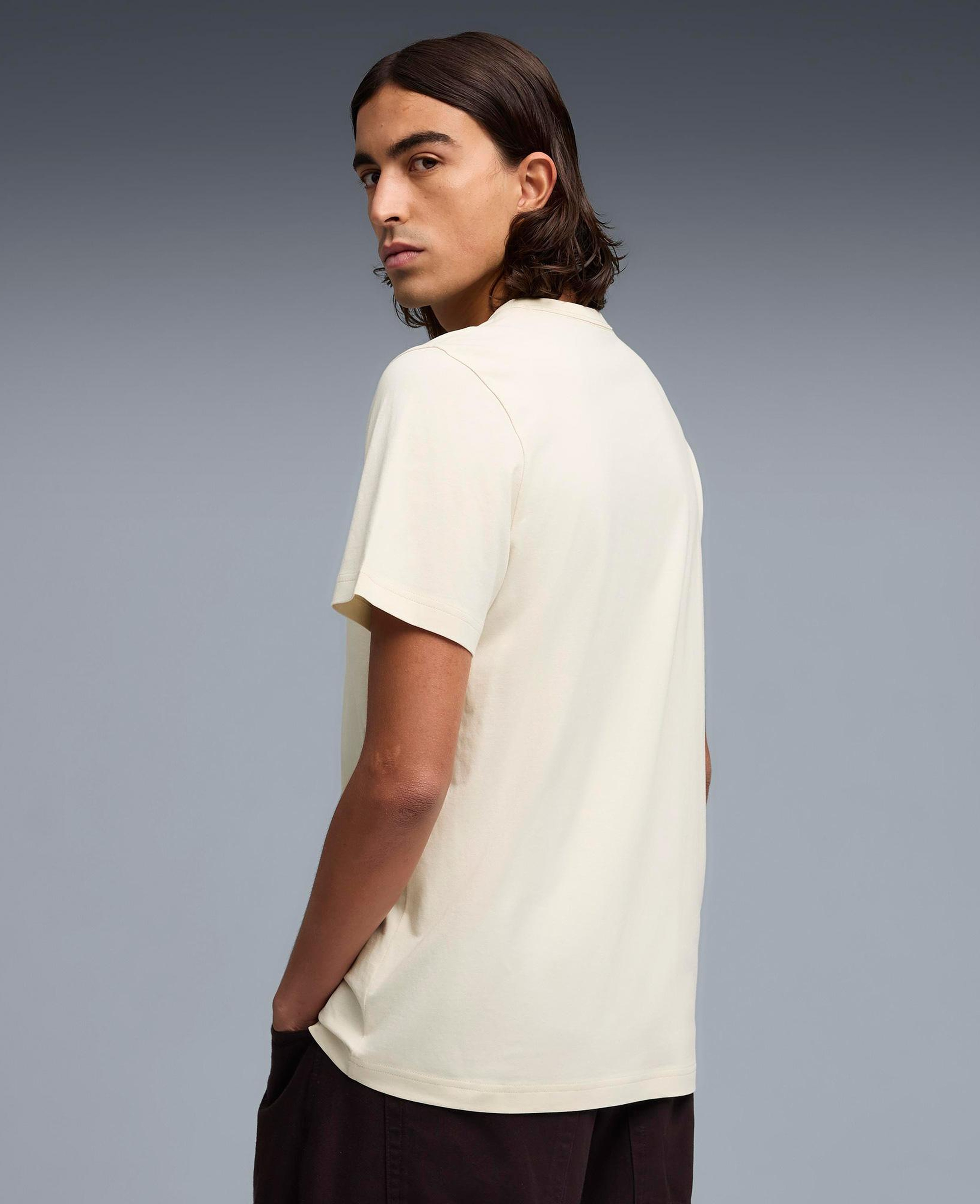 Puma Ess Elevated Tk Erkek Krem T-Shirt