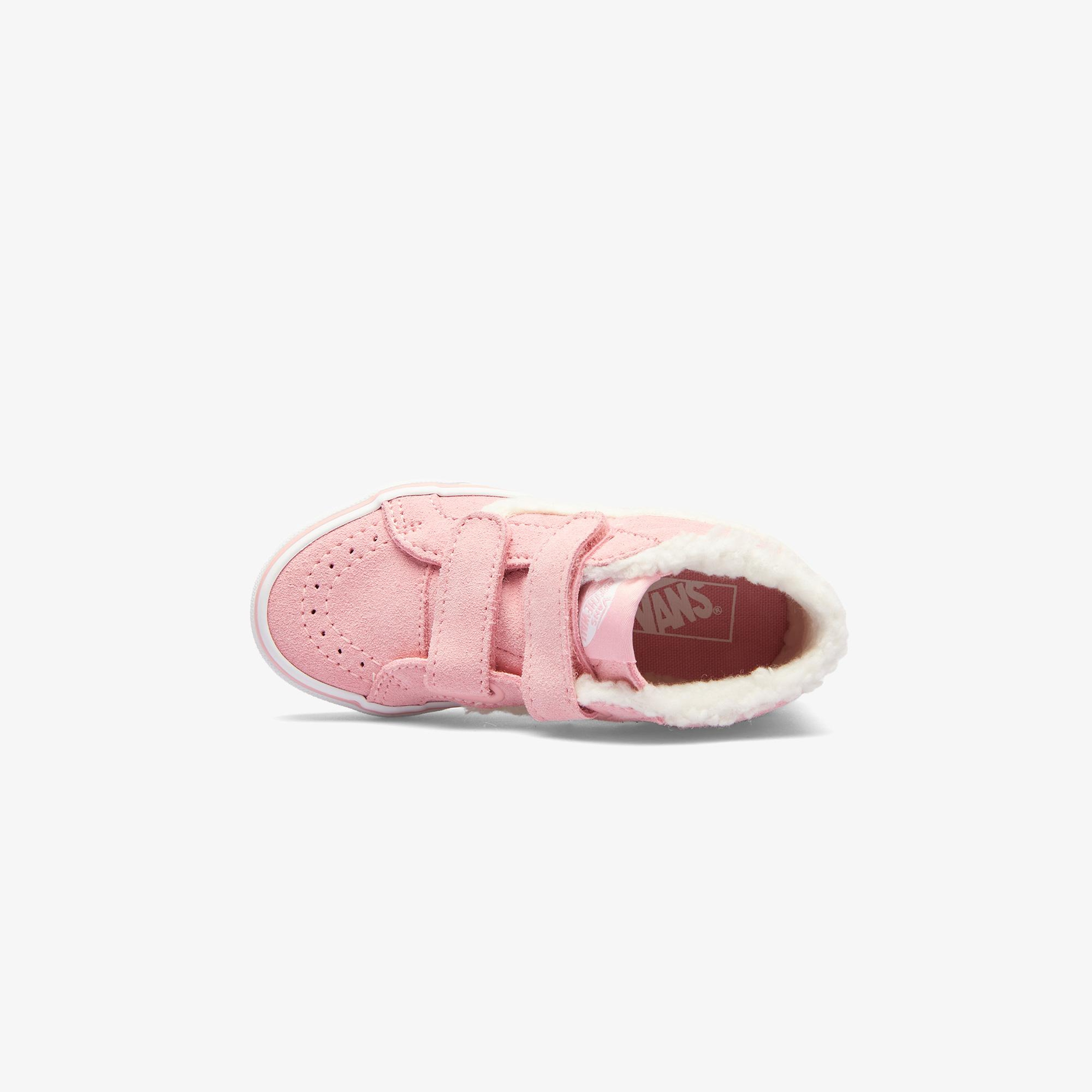 Vans Sk8-Mid Reissue V Sherpa Çocuk Pembe Sneaker