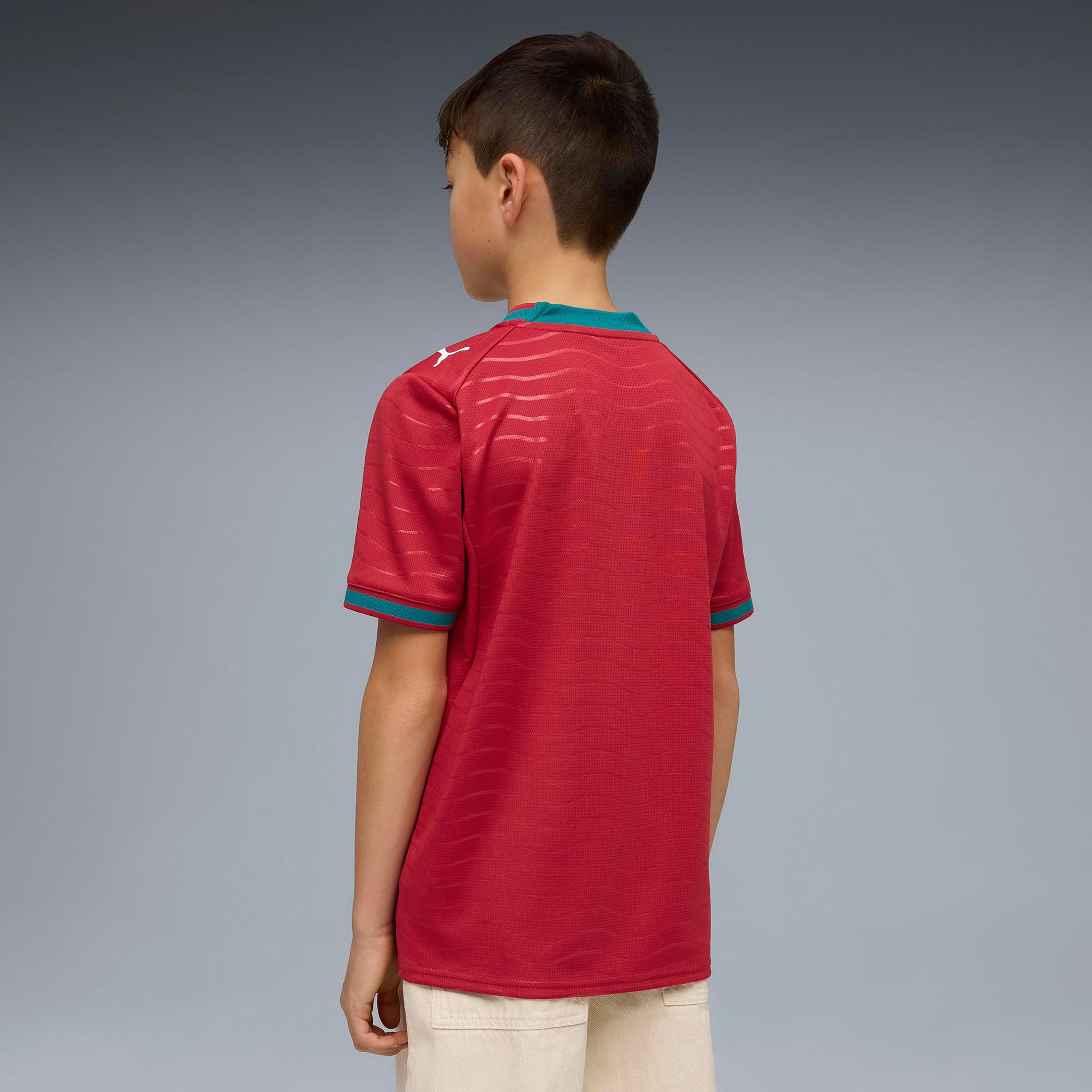 Puma  FPF Portugal 2026 Home  Çocuk Kırmızı Forma